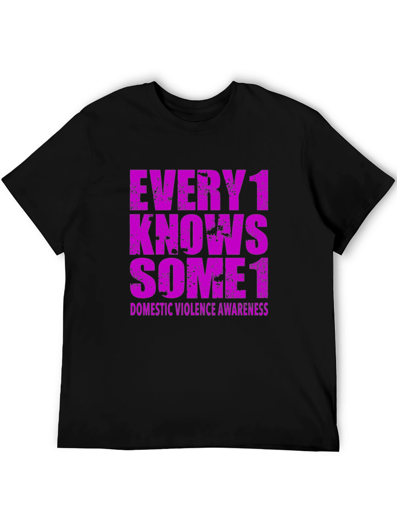 Every1 Knows Some1 Domestic Violence Awareness T-Shirt