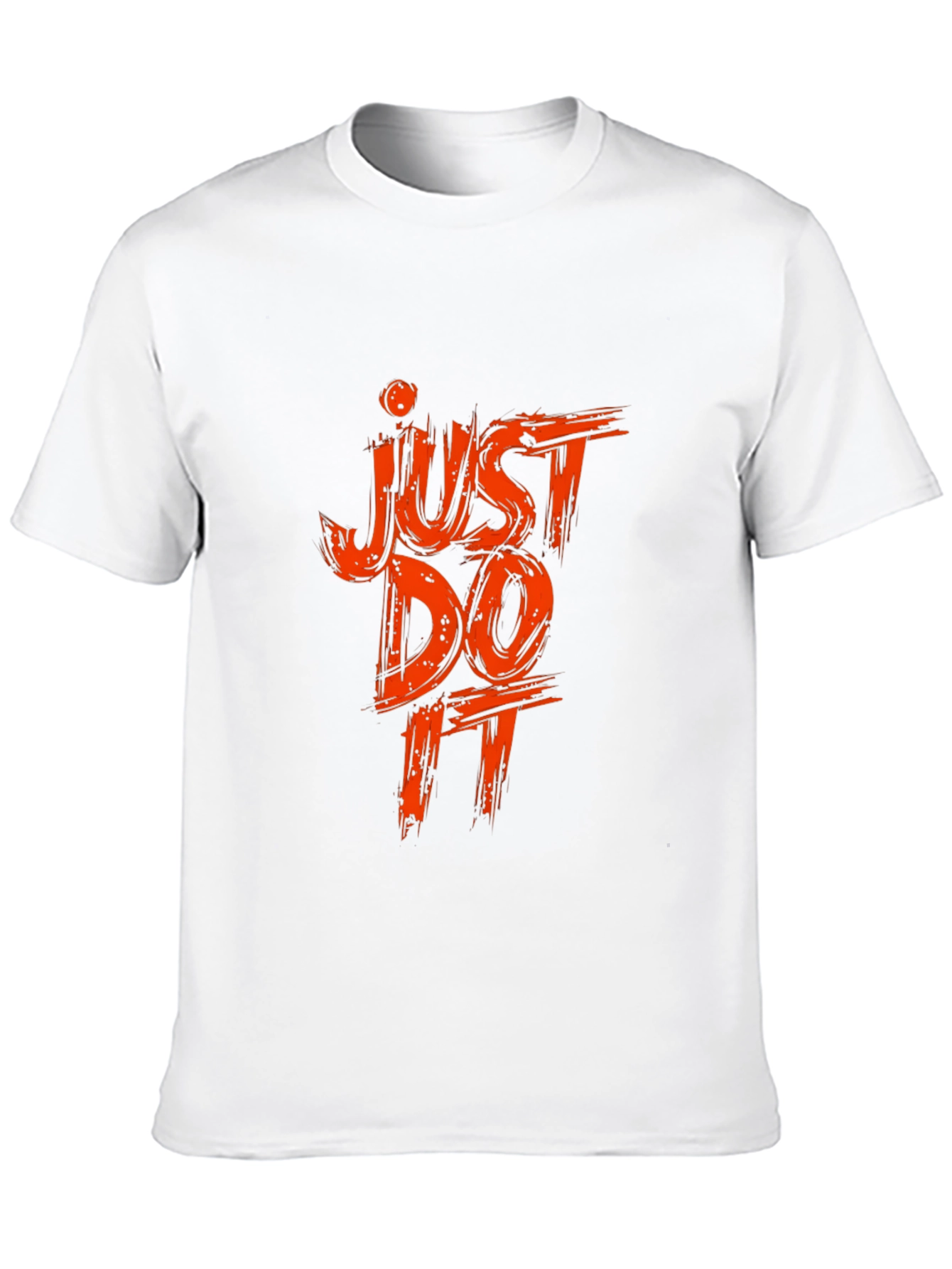 Just Do It Black Graphic Tee