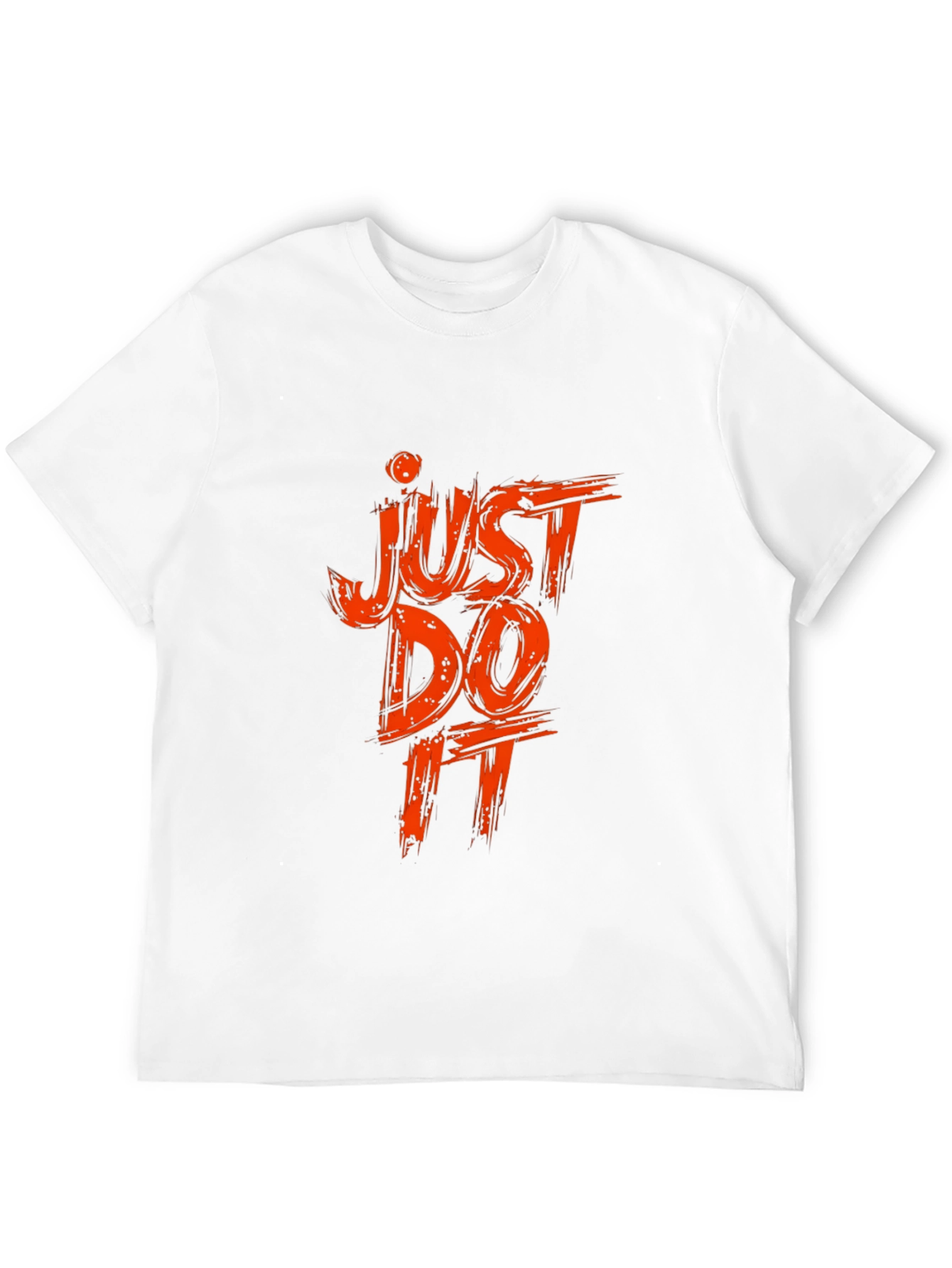 Just Do It Black Graphic Tee