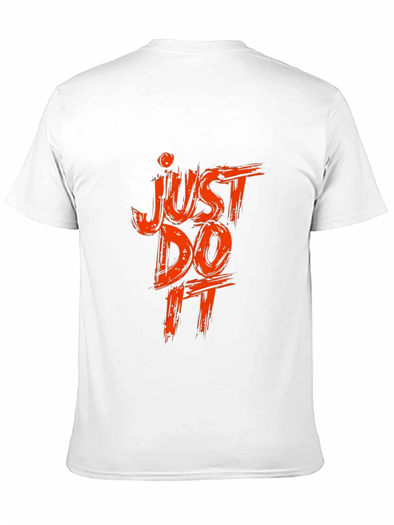 Just Do It Black Graphic Tee