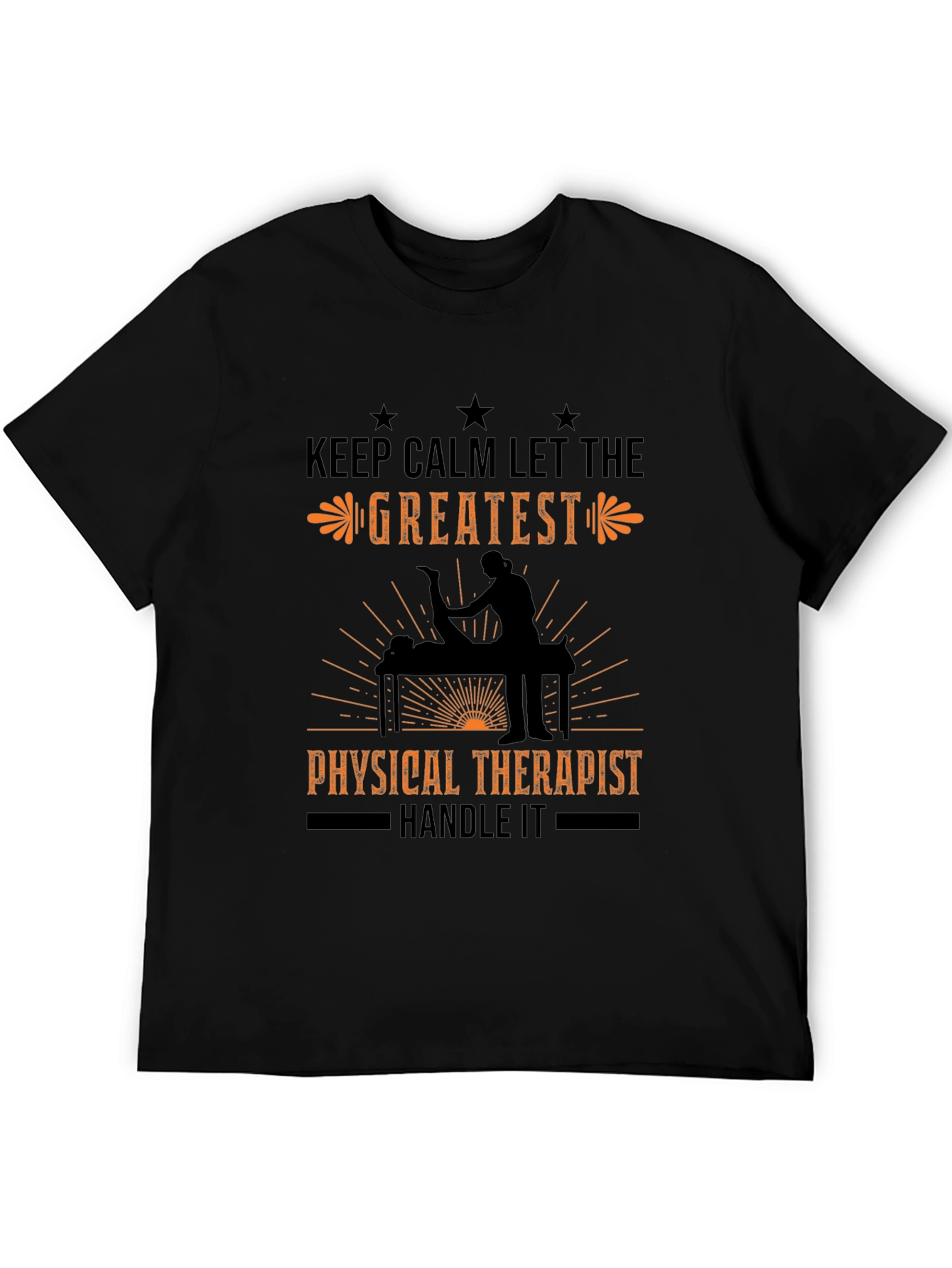 Physical Therapist T-Shirt: Keep Calm