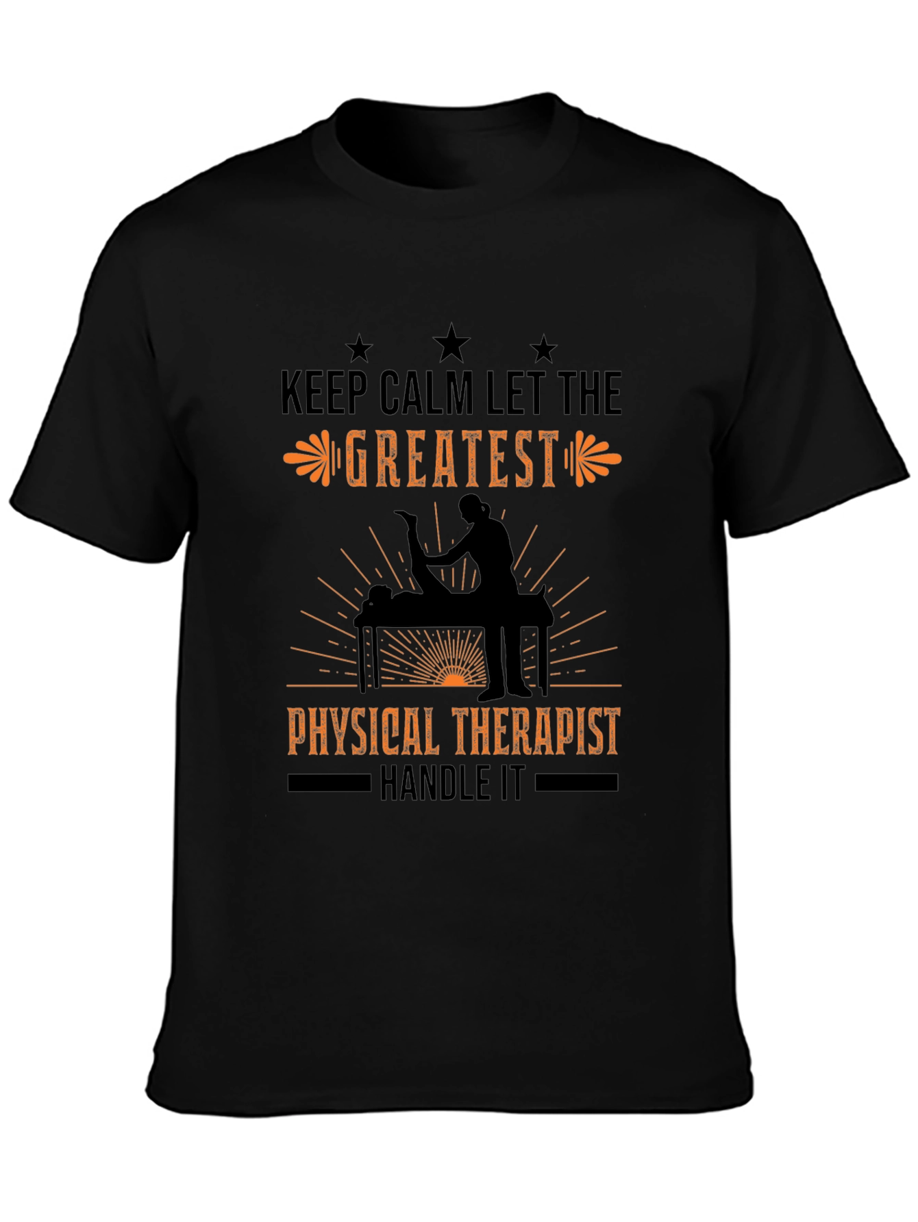 Physical Therapist T-Shirt: Keep Calm