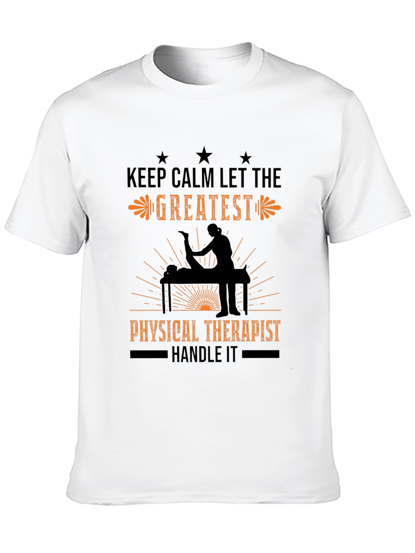 Physical Therapist T-Shirt: Keep Calm