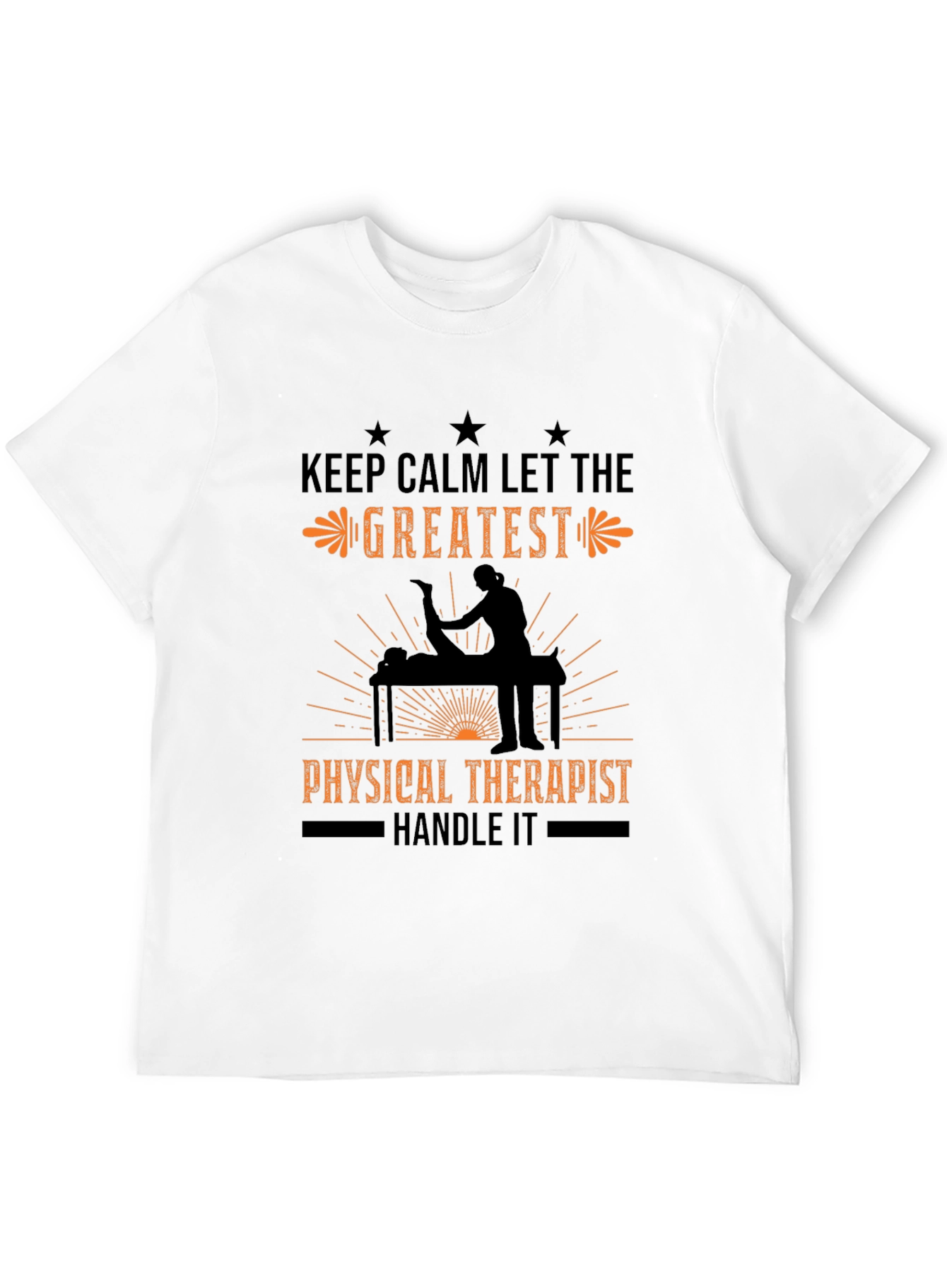 Physical Therapist T-Shirt: Keep Calm