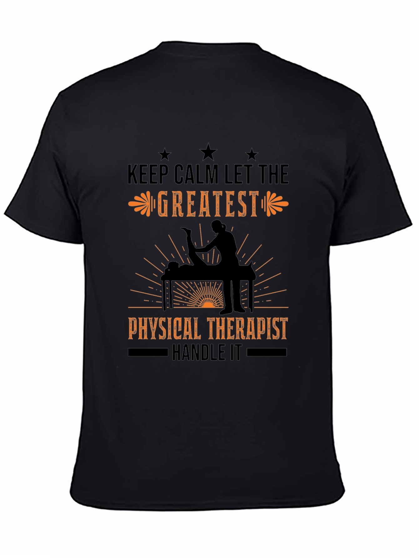 Physical Therapist T-Shirt: Keep Calm
