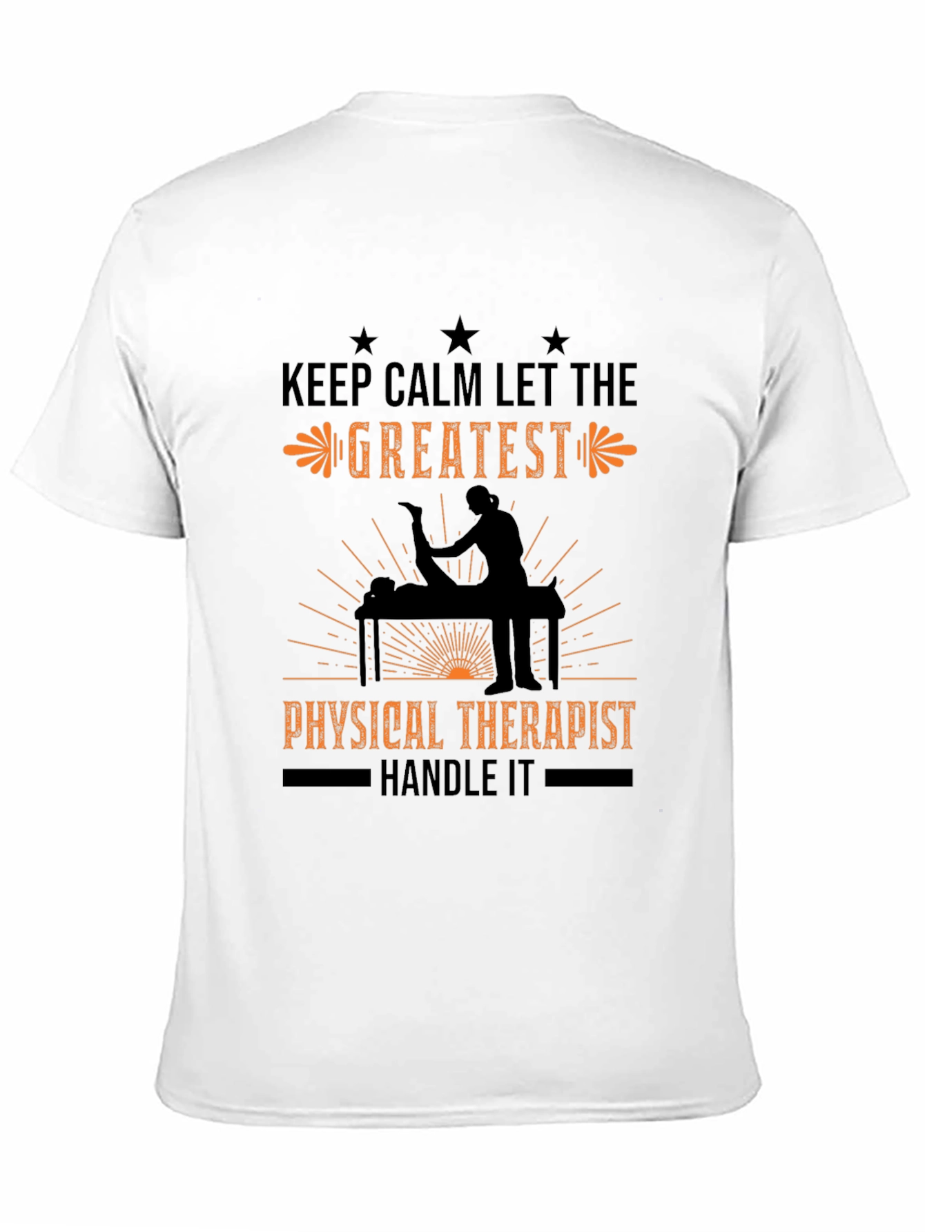 Physical Therapist T-Shirt: Keep Calm