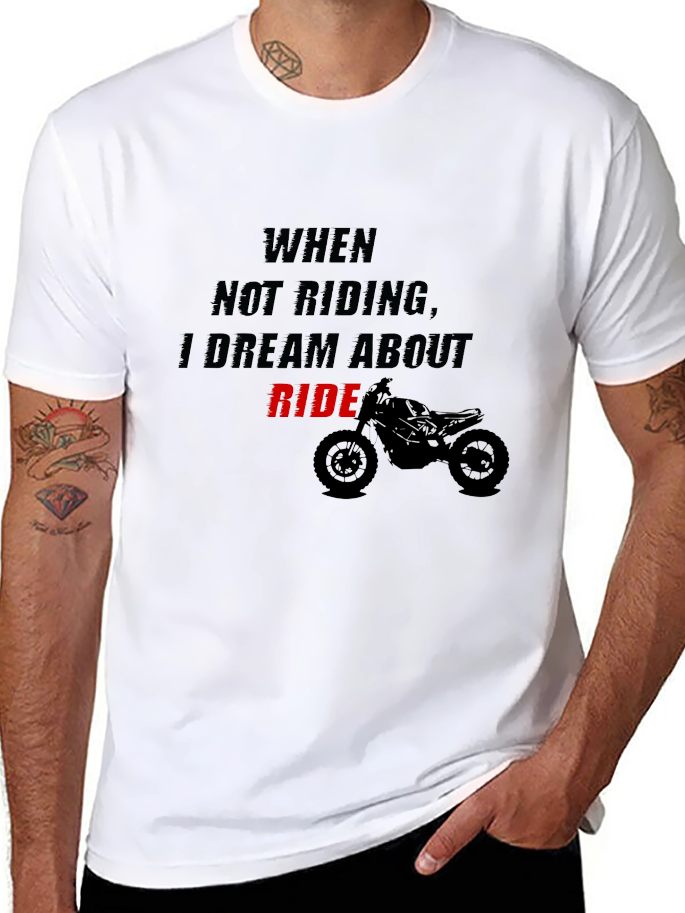 Motorcycle Ride Dream Graphic Tee