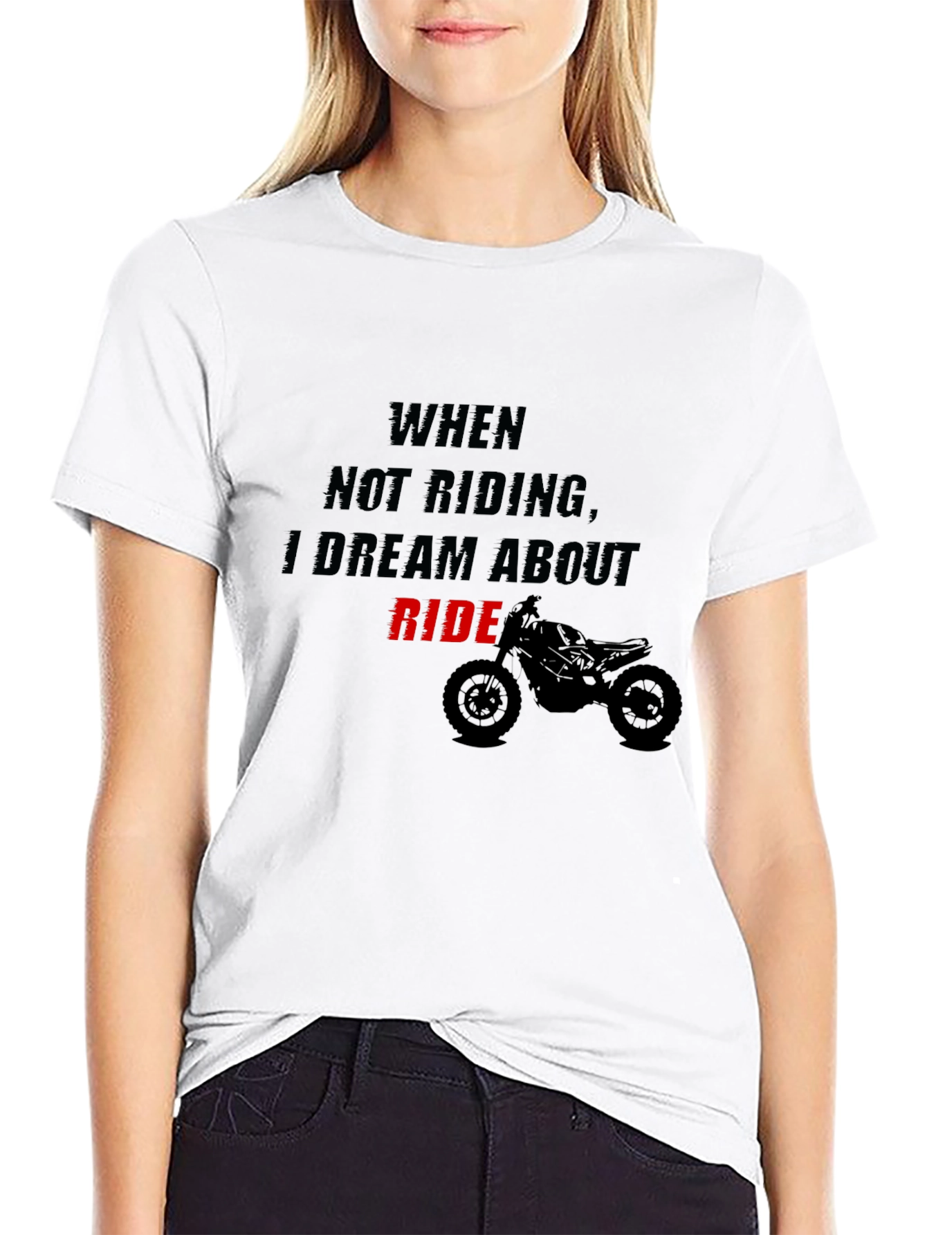 Motorcycle Ride Dream Graphic Tee