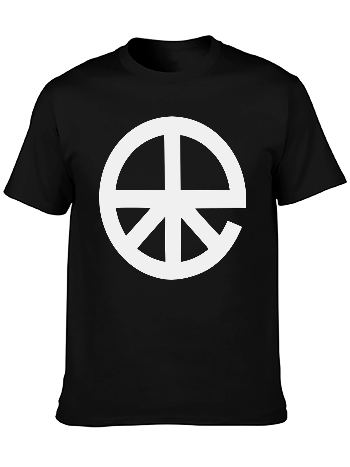 Symbol Graphic Tee - Black Cotton Blend