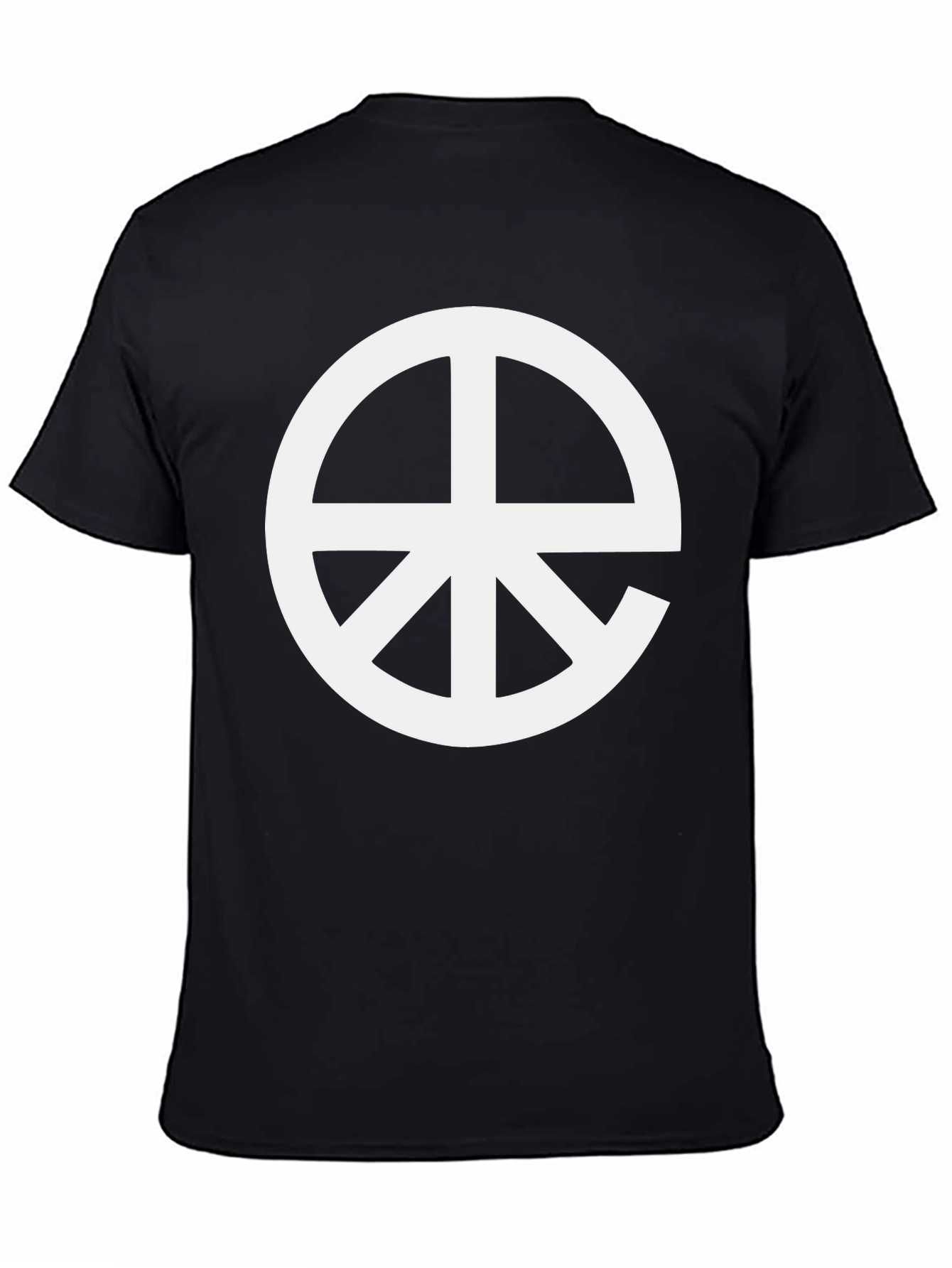 Symbol Graphic Tee - Black Cotton Blend