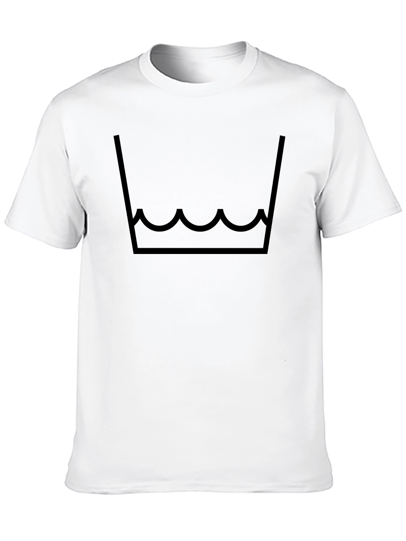 Graphic Tee - Washable Symbol Black T-Shirt