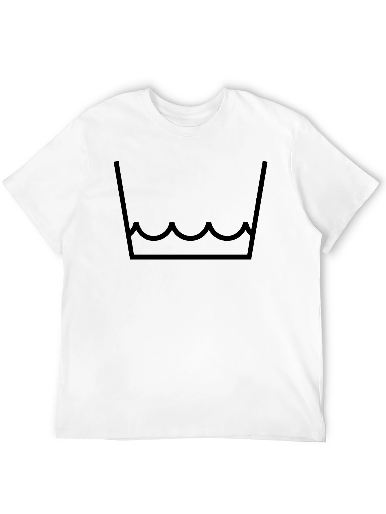 Graphic Tee - Washable Symbol Black T-Shirt
