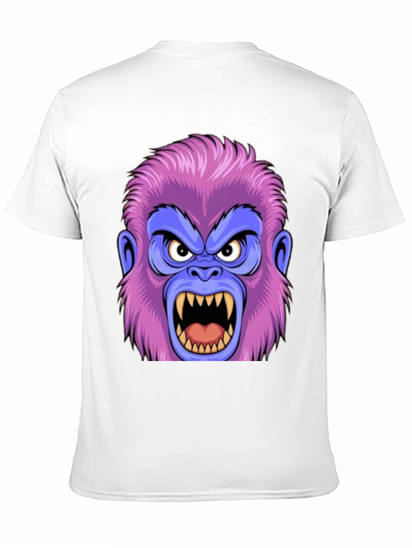 Angry Gorilla Graphic Tee - Black