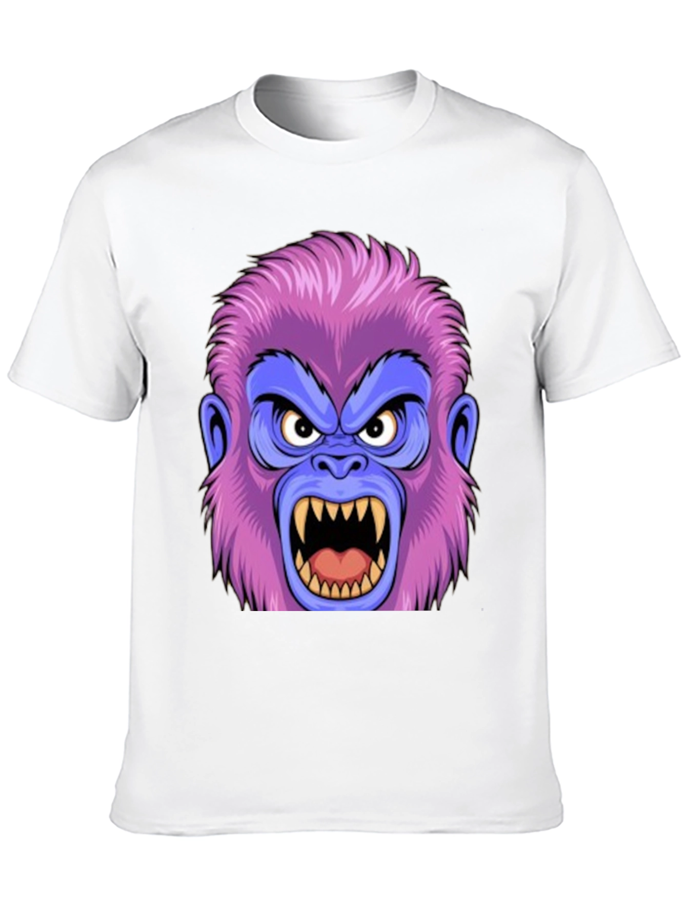 Angry Gorilla Graphic Tee - Black