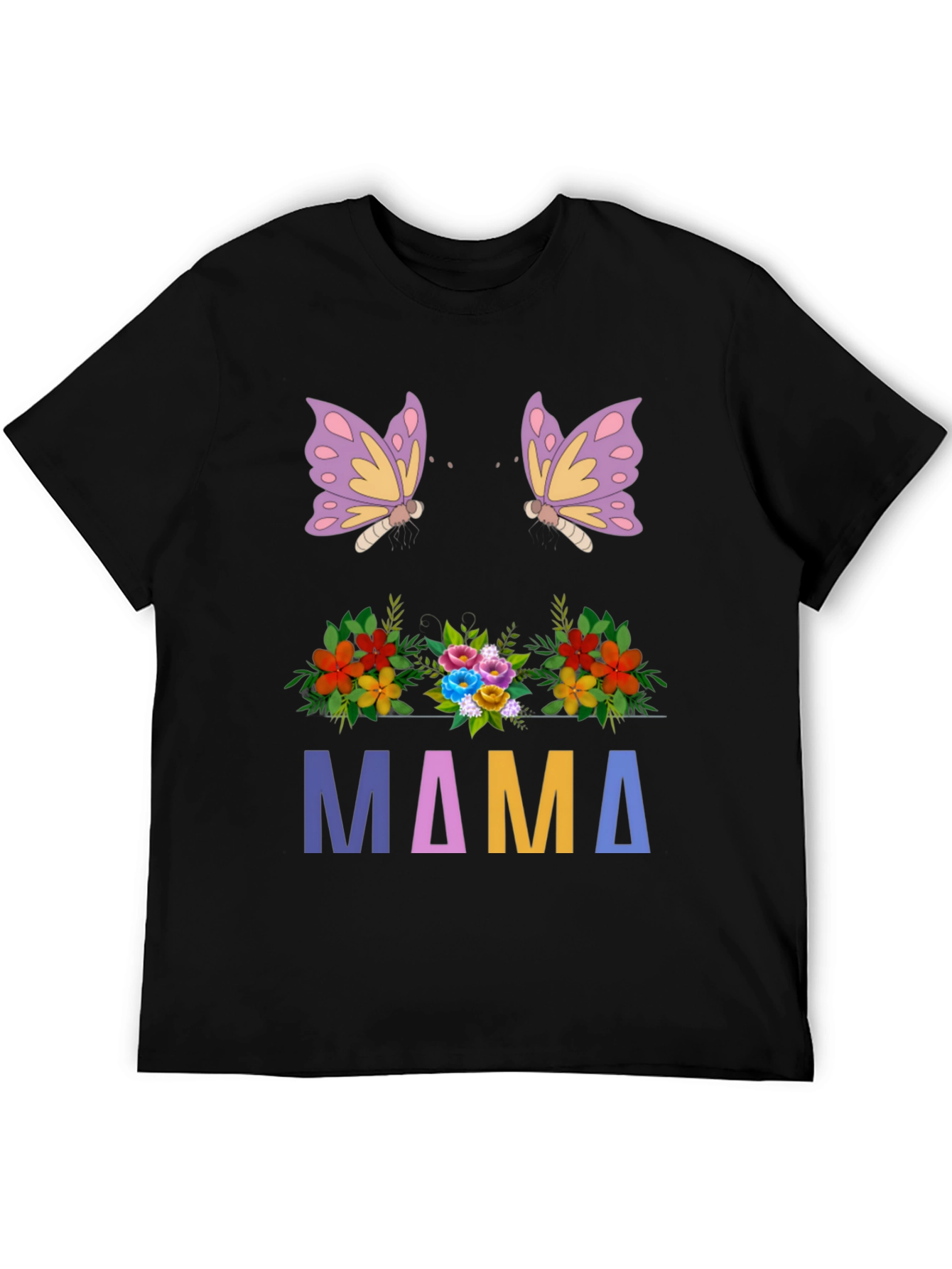 Floral Mama Butterfly T-Shirt