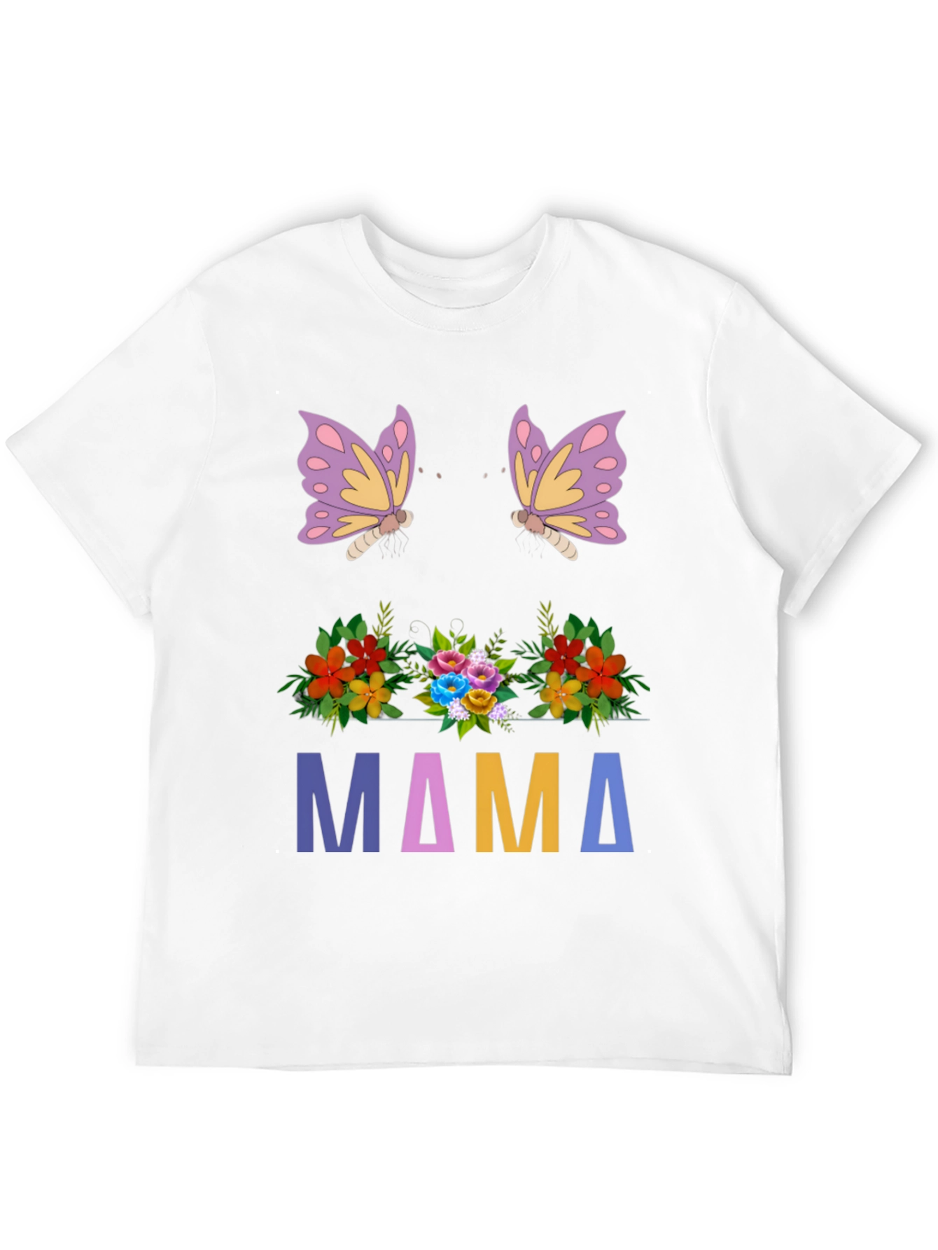 Floral Mama Butterfly T-Shirt