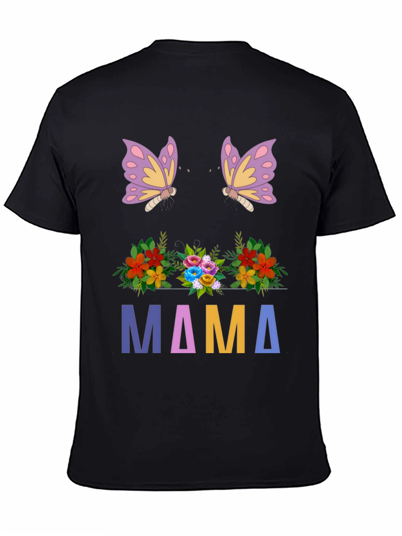 Floral Mama Butterfly T-Shirt
