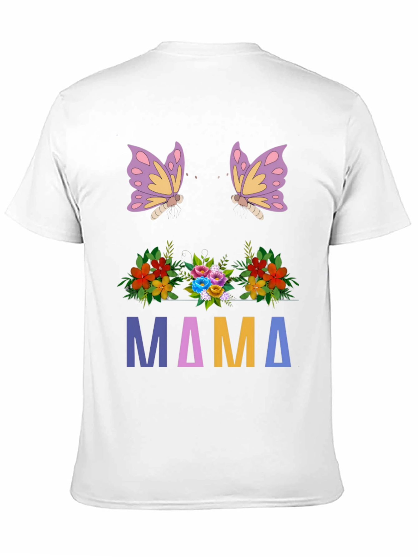 Floral Mama Butterfly T-Shirt