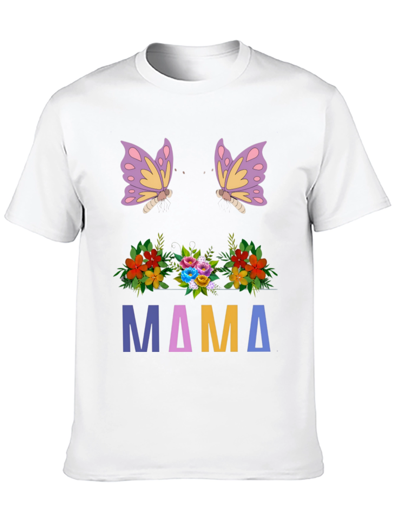 Floral Mama Butterfly T-Shirt