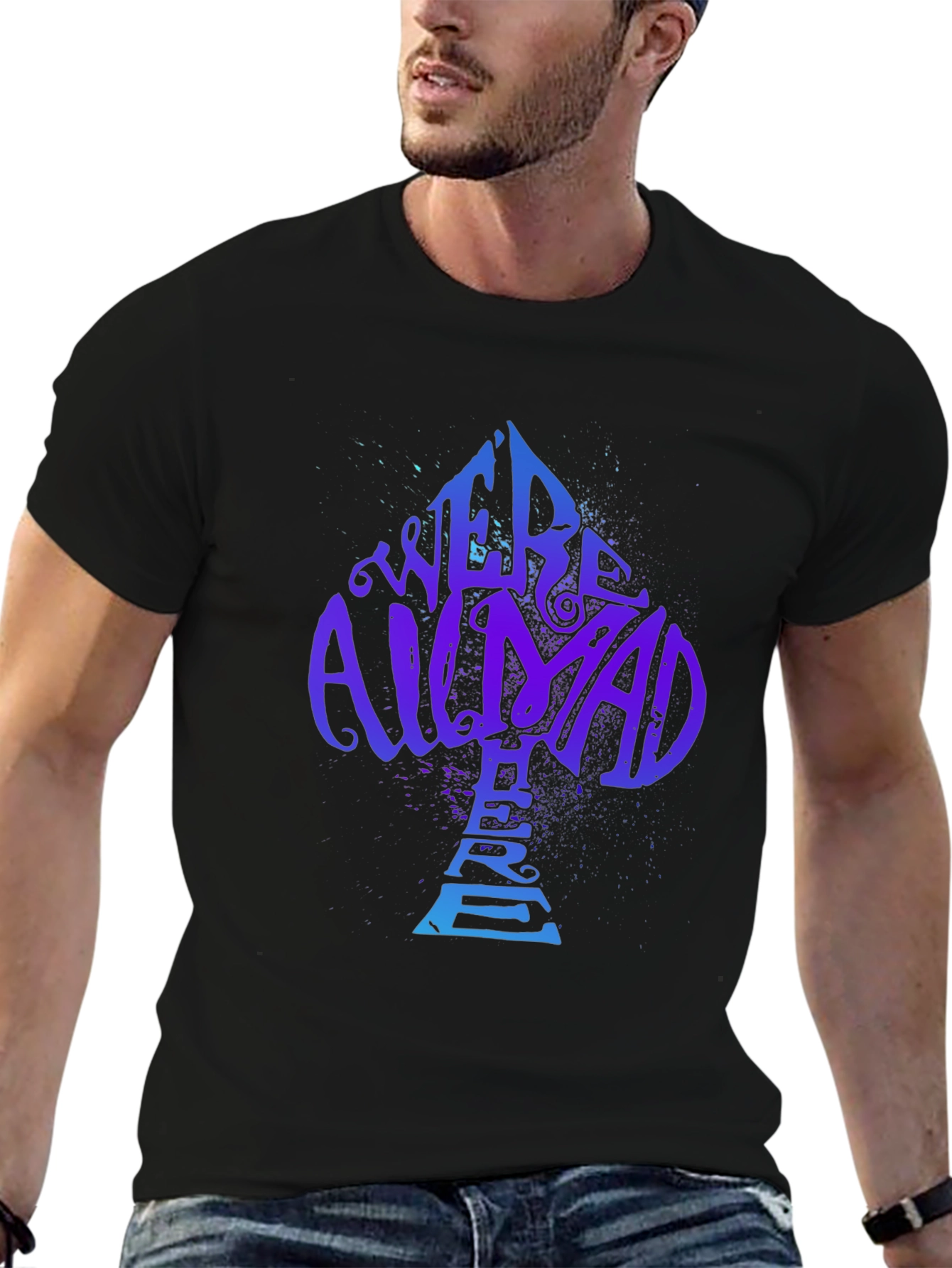 Alice in Wonderland Were All Mad Here T-Shirt