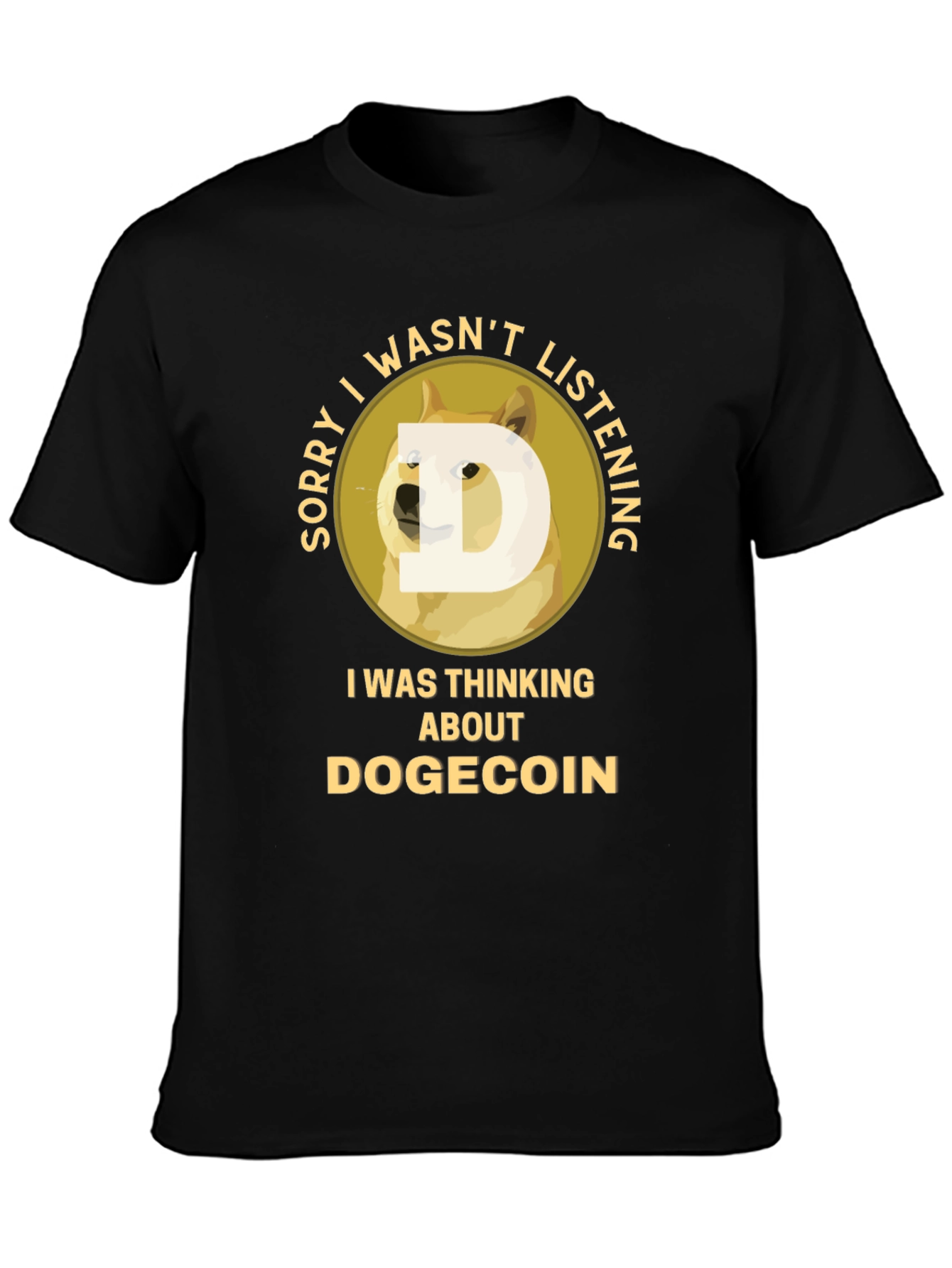 Dogecoin T-Shirt - Funny Crypto Tee