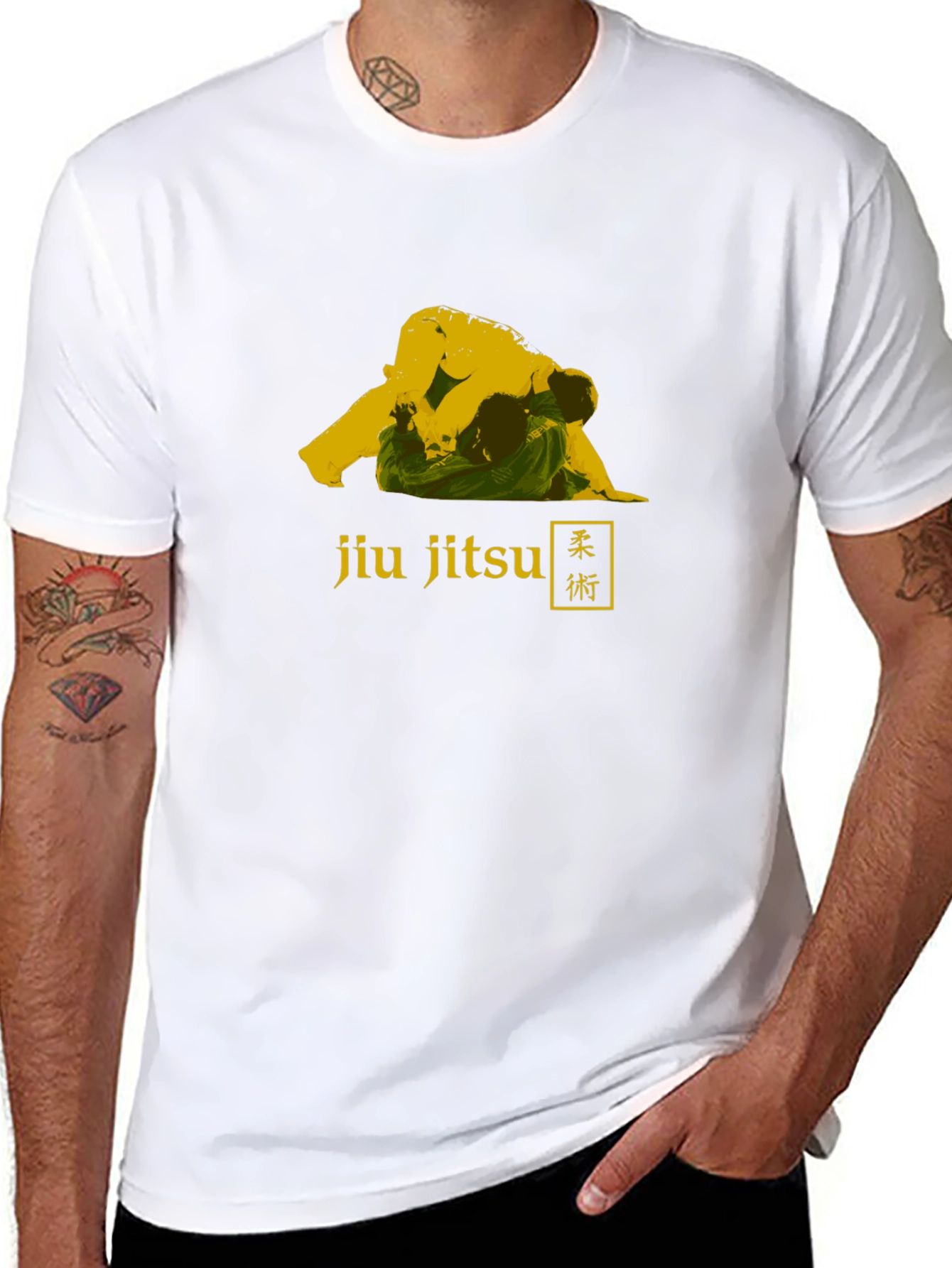 Jiu Jitsu Graphic Tee - Martial Arts Style Shirt