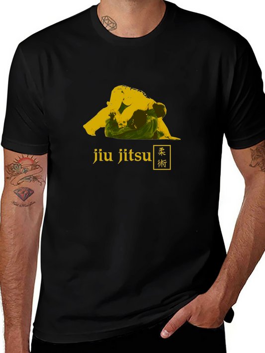 Jiu Jitsu Graphic Tee - Martial Arts Style Shirt