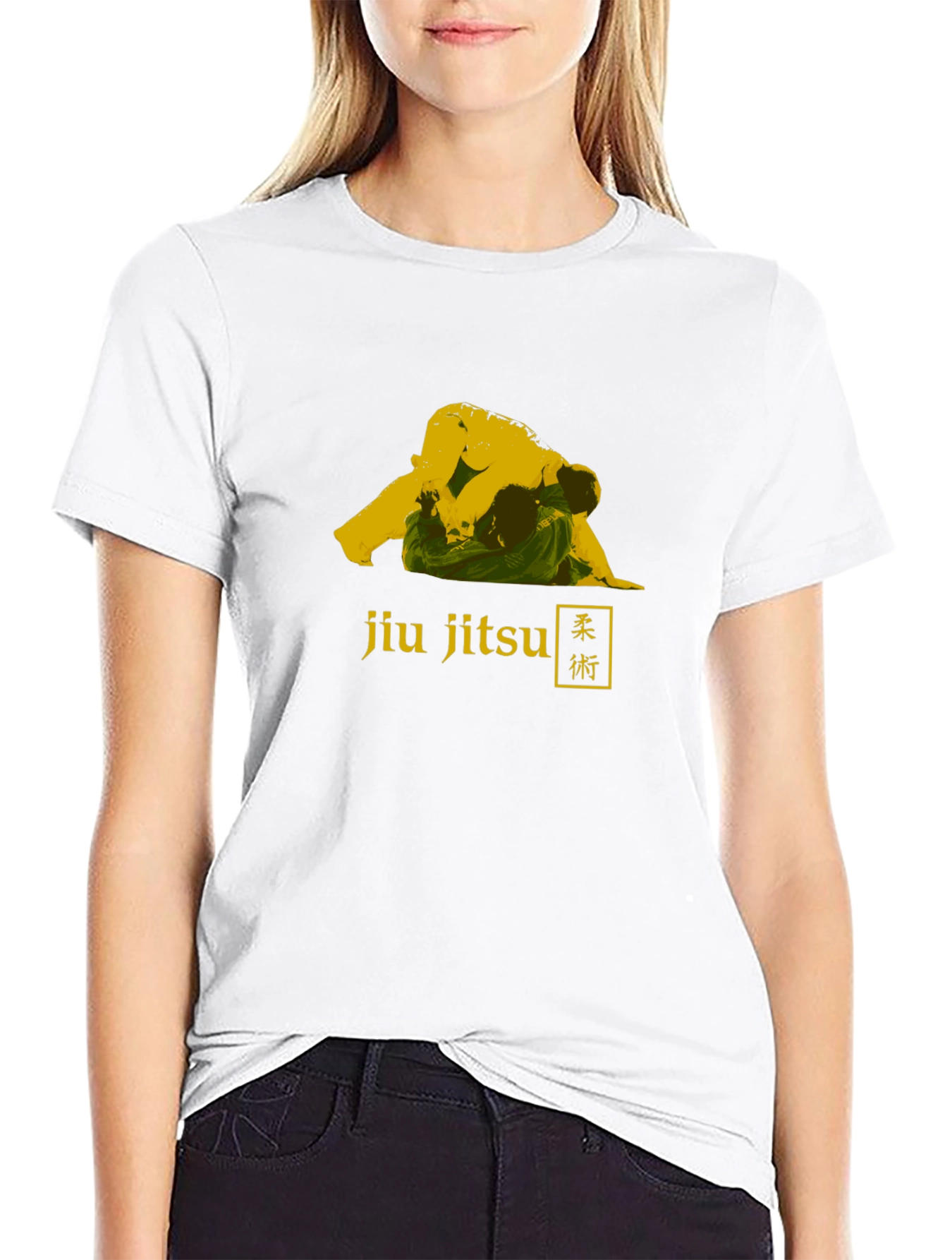 Jiu Jitsu Graphic Tee - Martial Arts Style Shirt