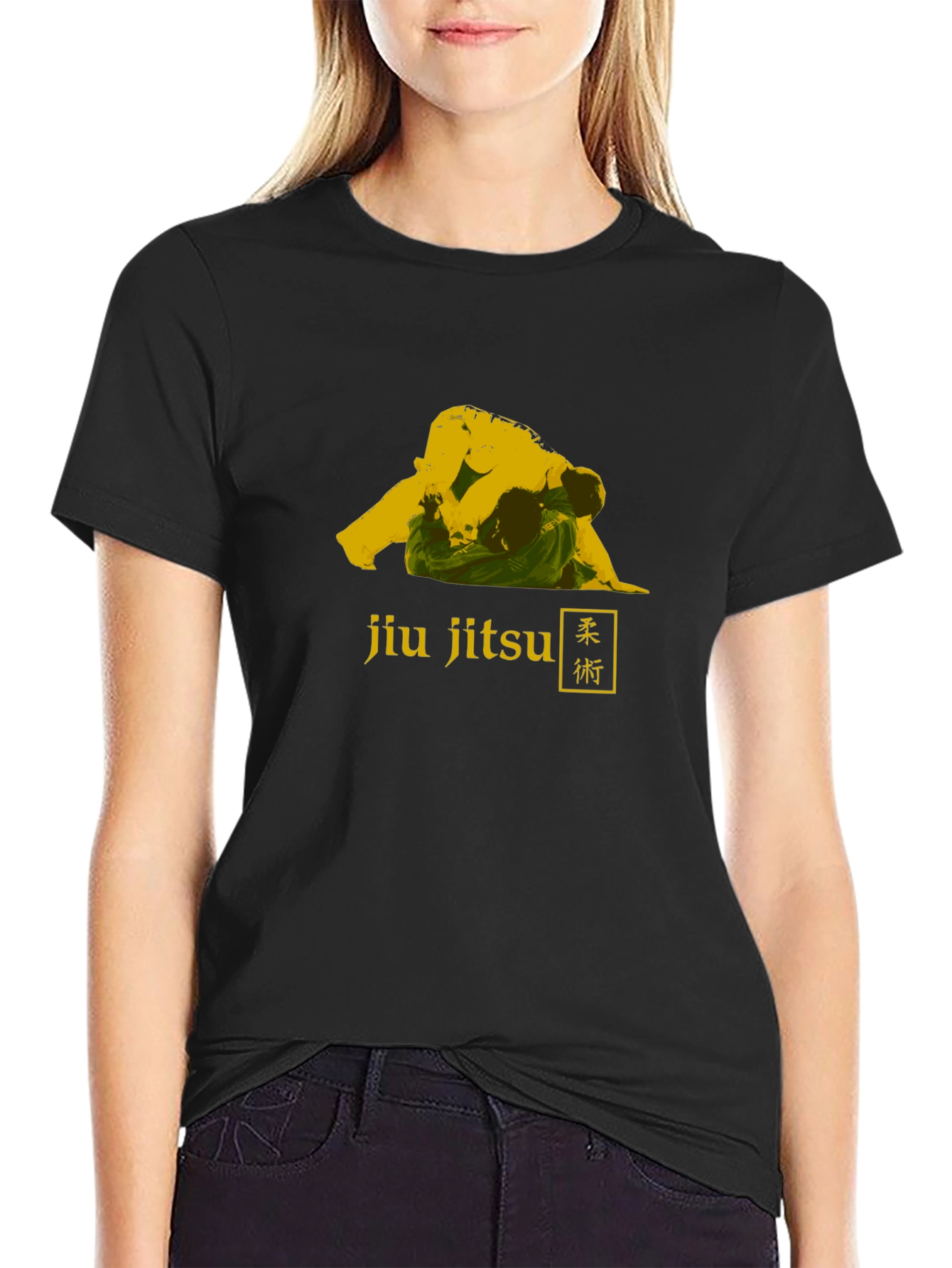 Jiu Jitsu Graphic Tee - Martial Arts Style Shirt