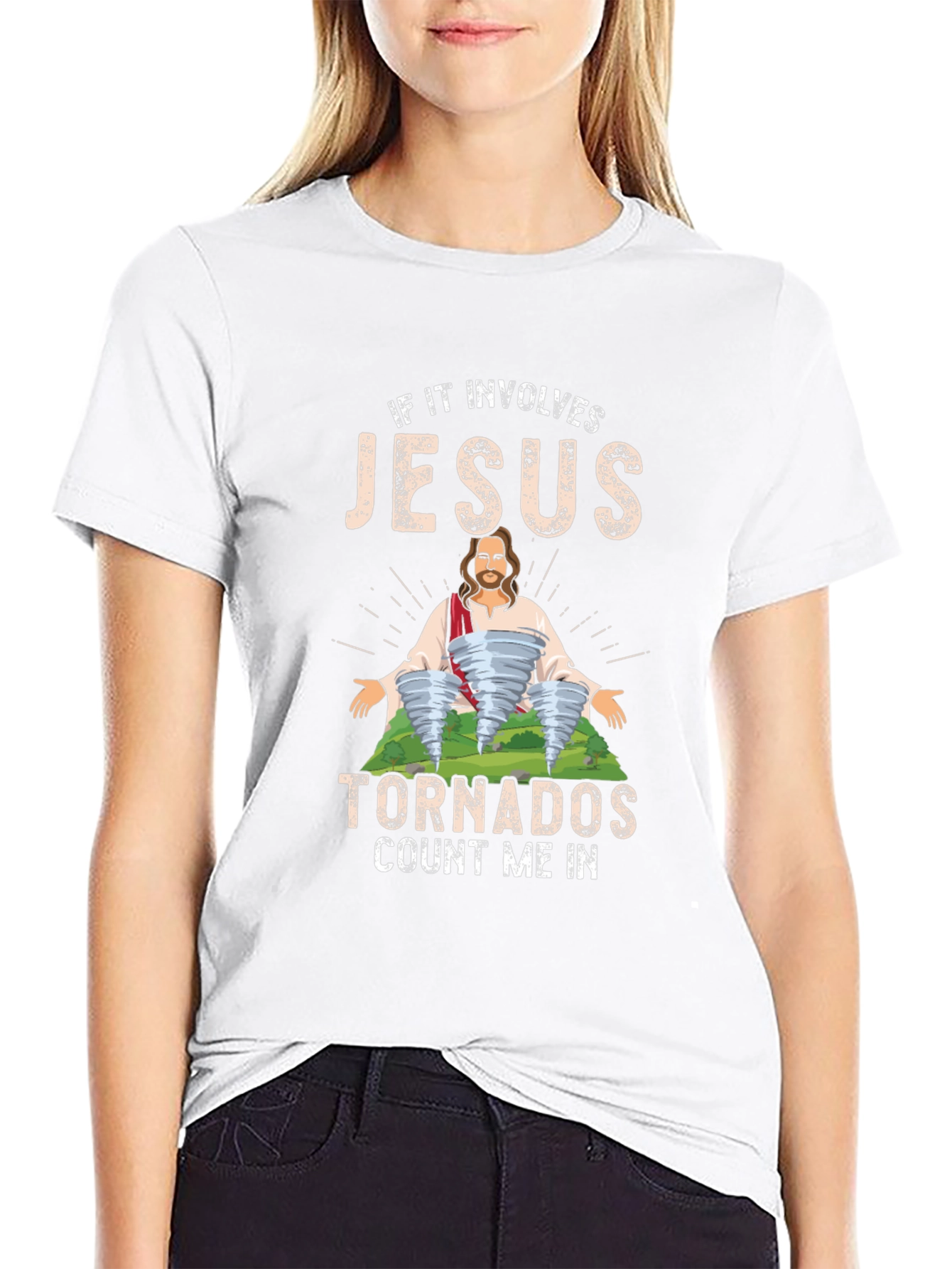 Jesus Tornadoes T-Shirt - Count Me In!
