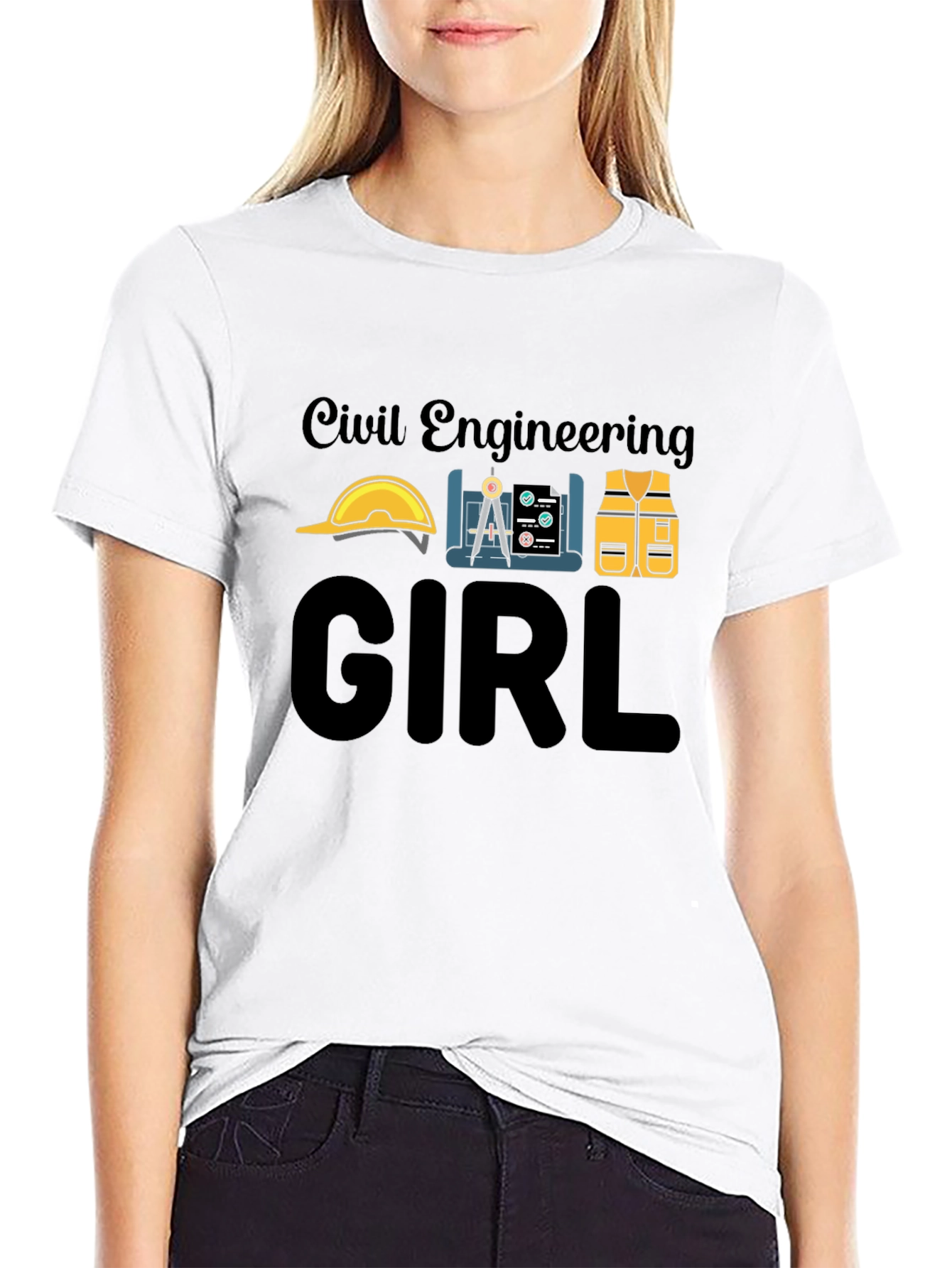 Civil Engineering Girl T-Shirt