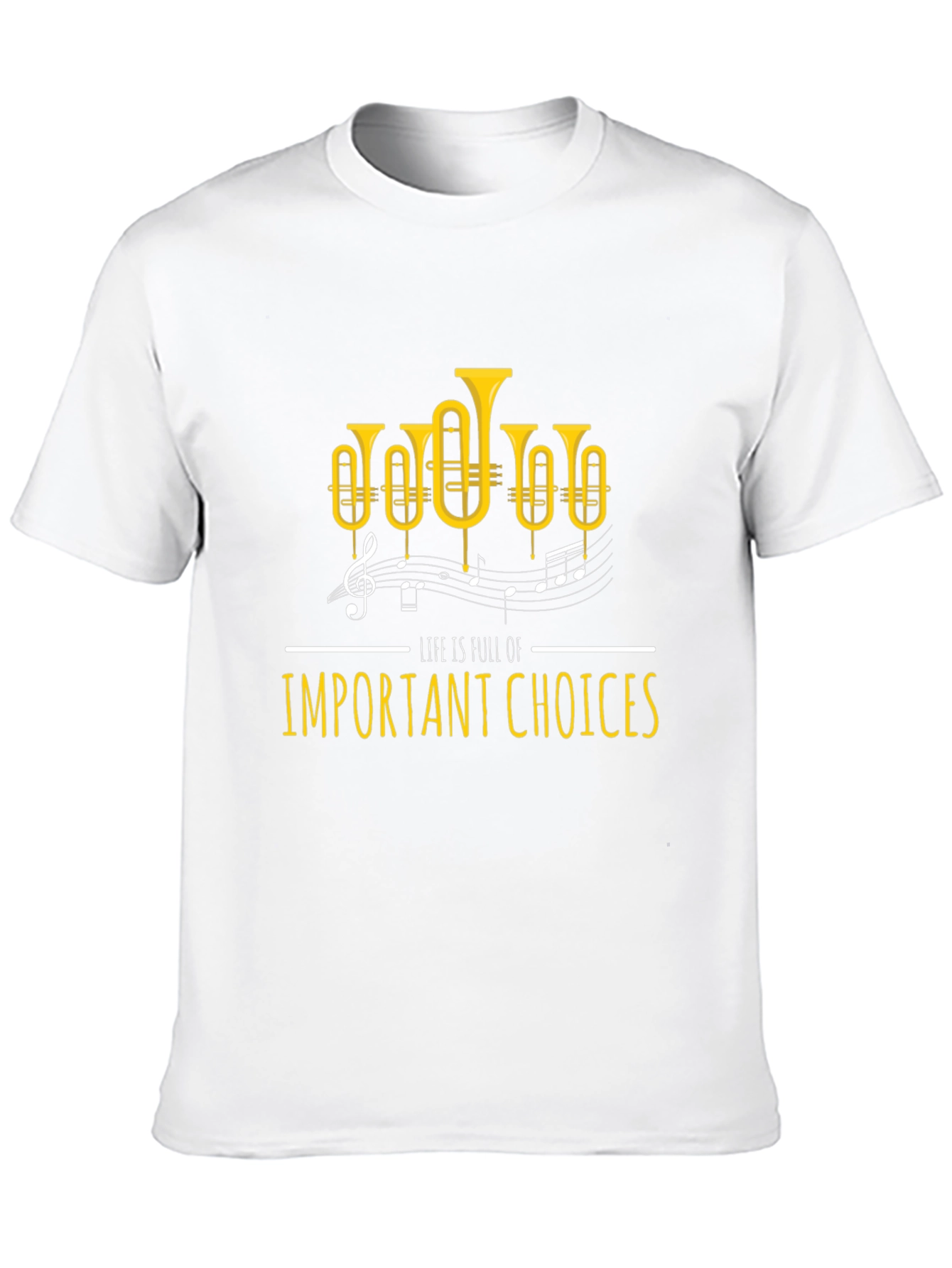 Life Choices Music Tuba T-Shirt