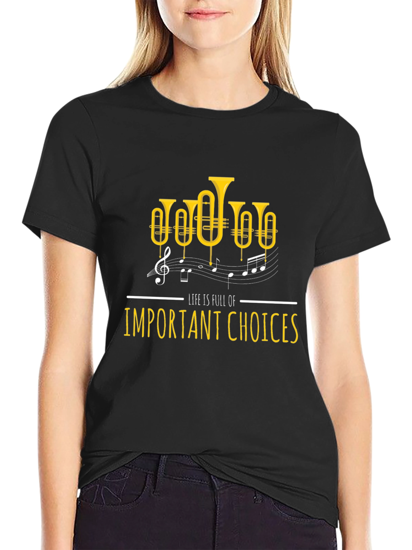 Life Choices Music Tuba T-Shirt