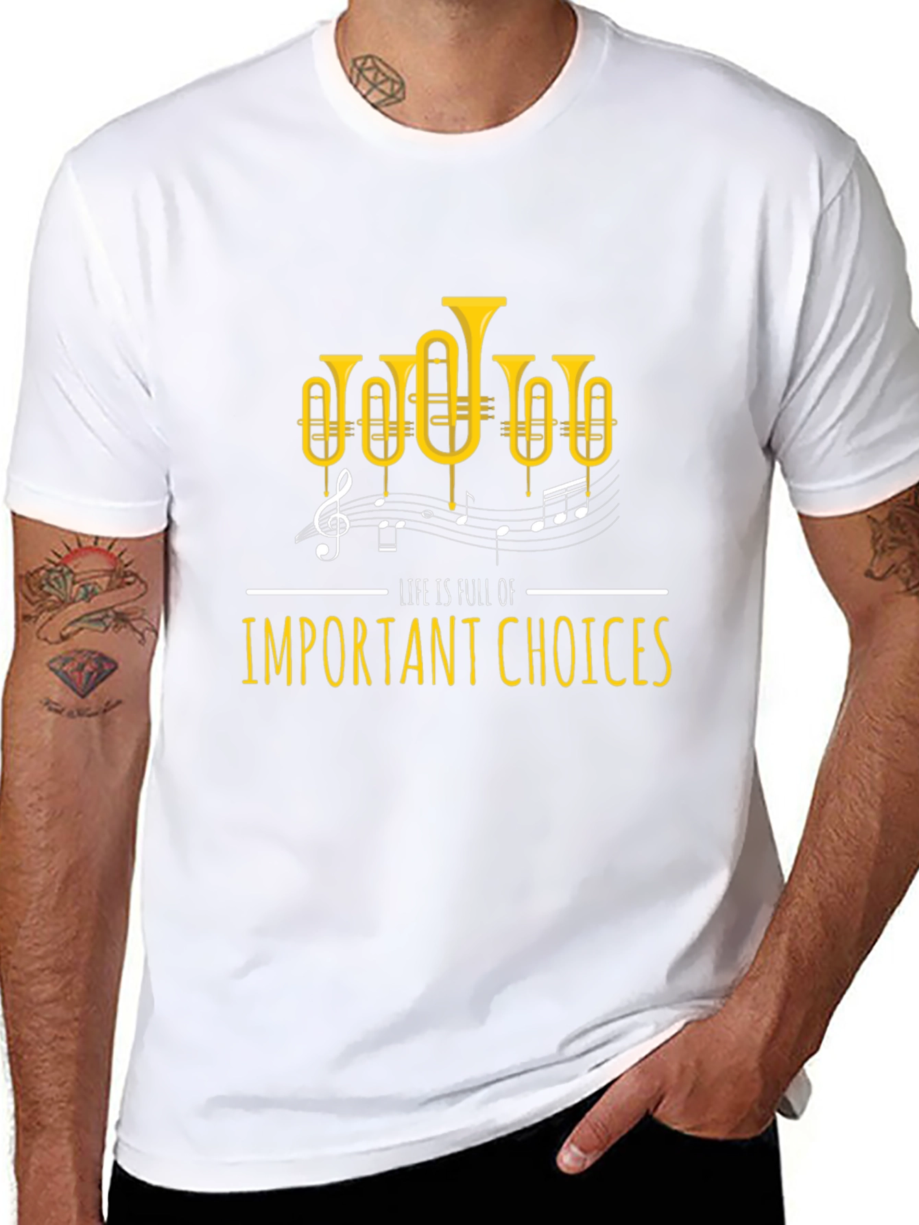 Life Choices Music Tuba T-Shirt