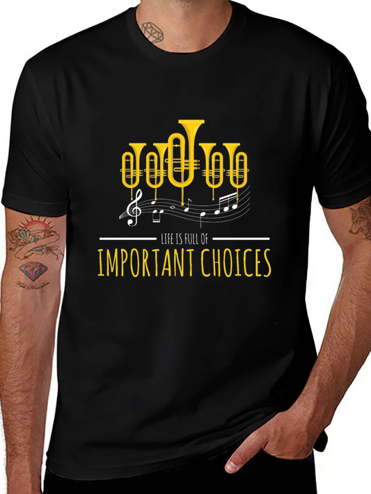 Life Choices Music Tuba T-Shirt
