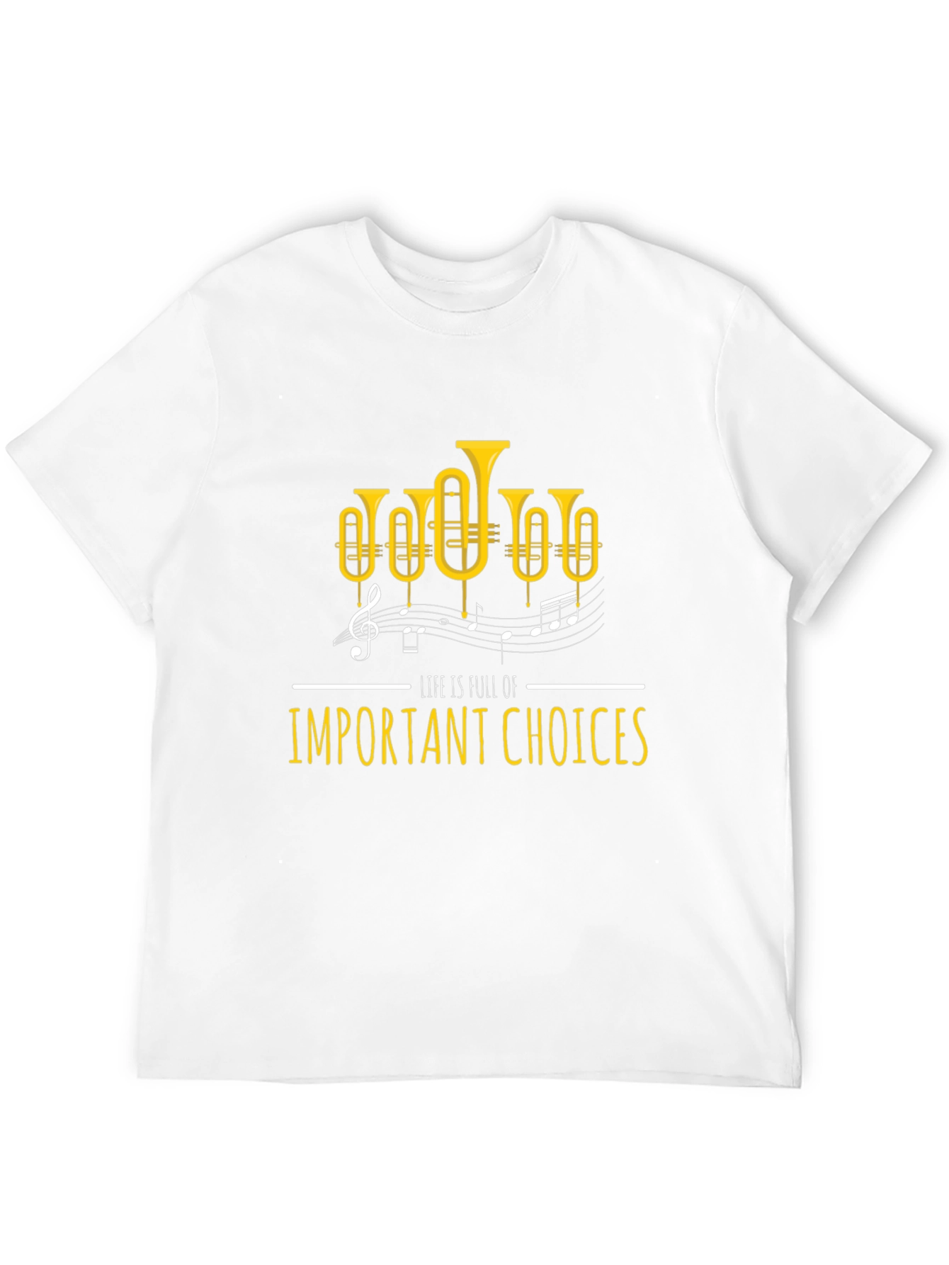 Life Choices Music Tuba T-Shirt