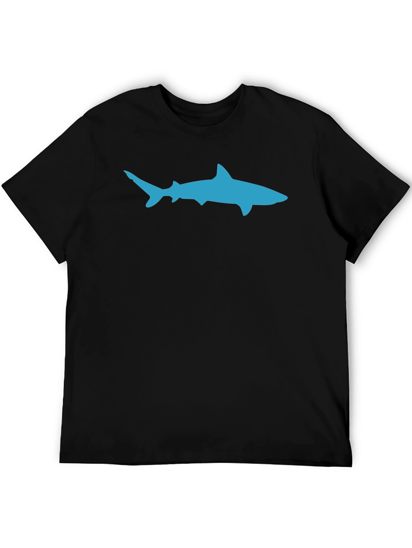 Shark Graphic Tee - Mens Black T-Shirt