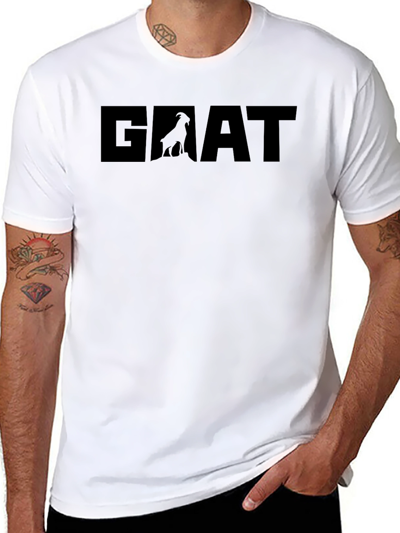 GOAT T-Shirt - Greatest of All Time Graphic Tee