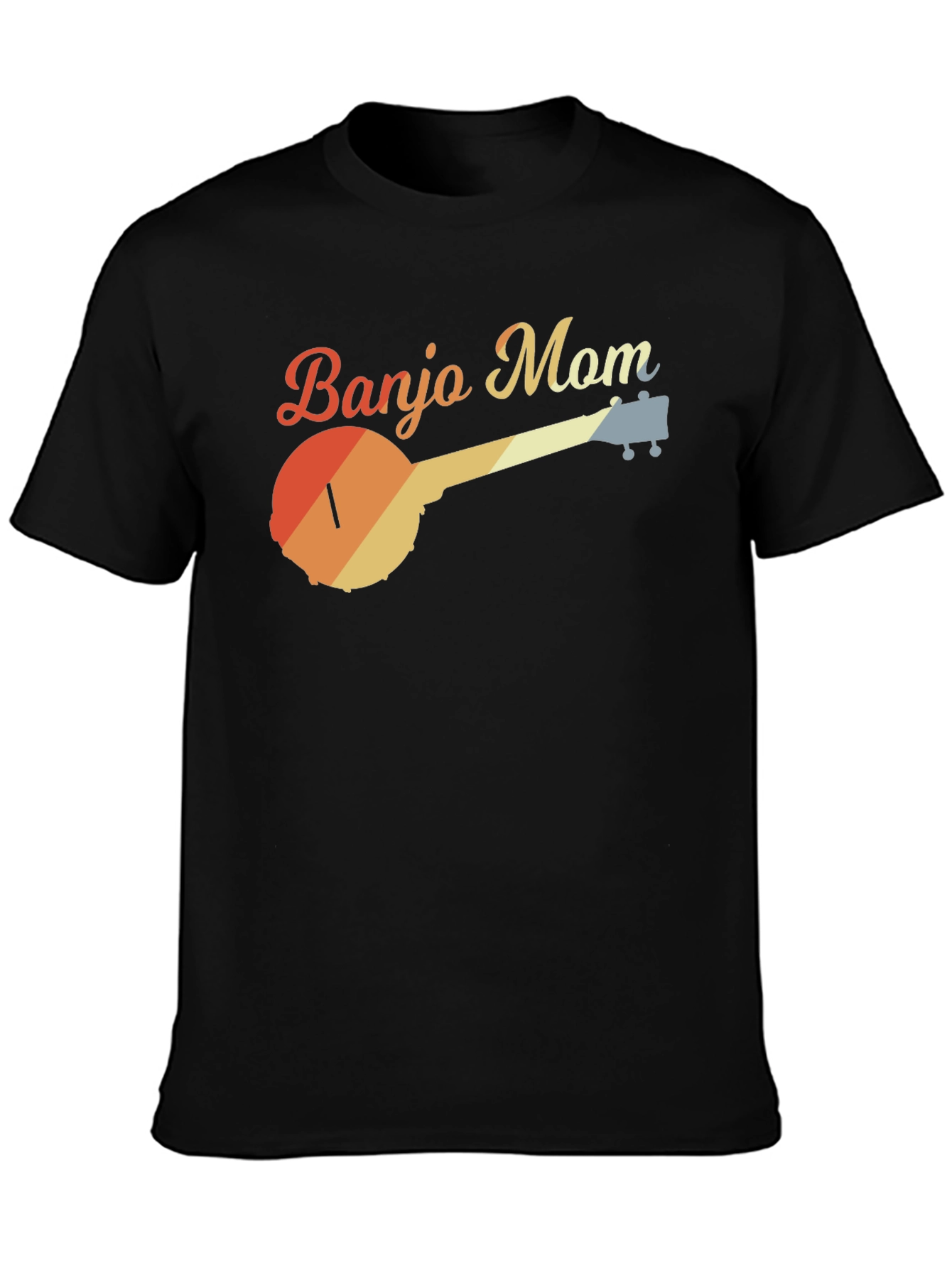Retro Banjo Mom Graphic Tee