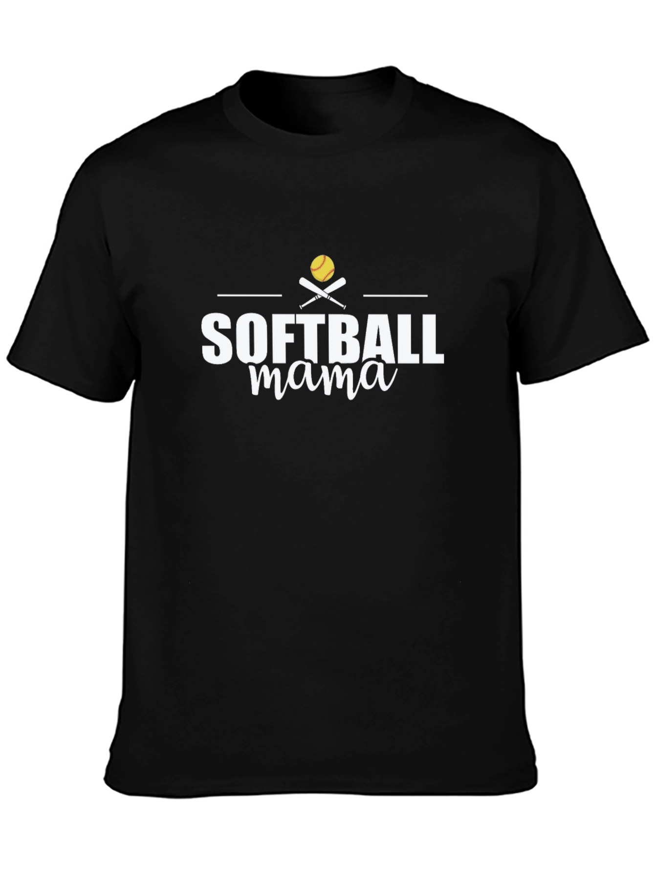Softball Mama Graphic T-Shirt