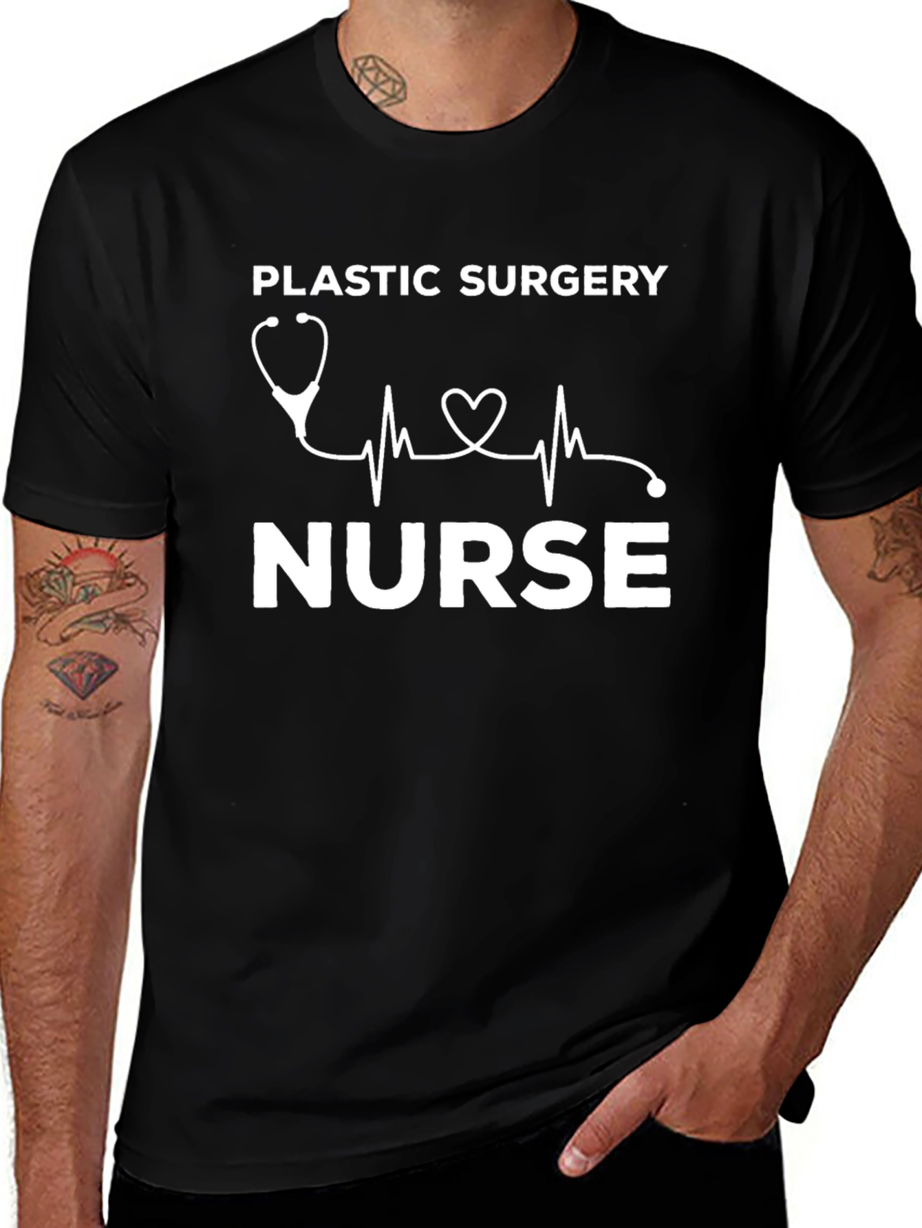 Plastic Surgery Nurse T-Shirt - Medical Design