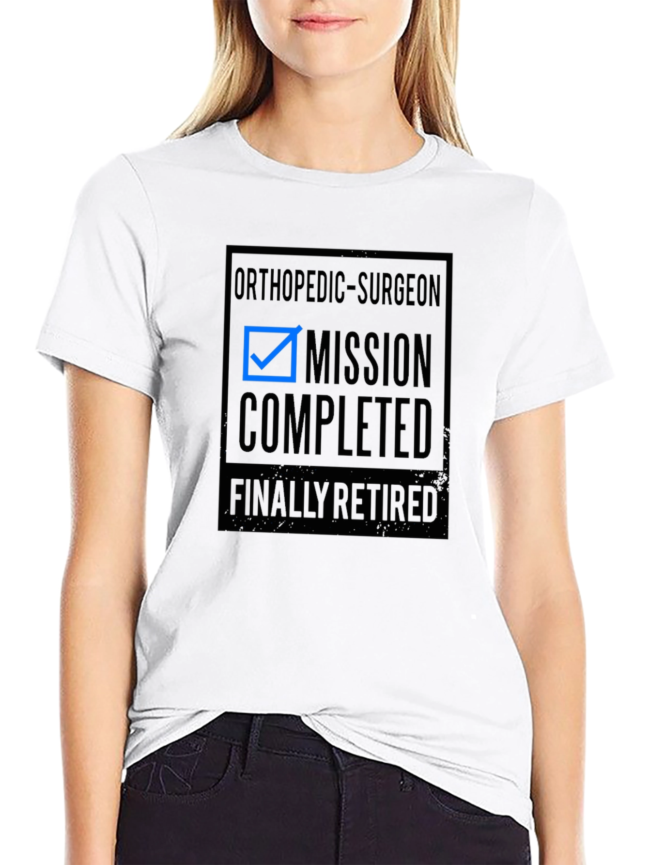 Orthopedic Surgeon Retirement T-Shirt: Mission Completed!