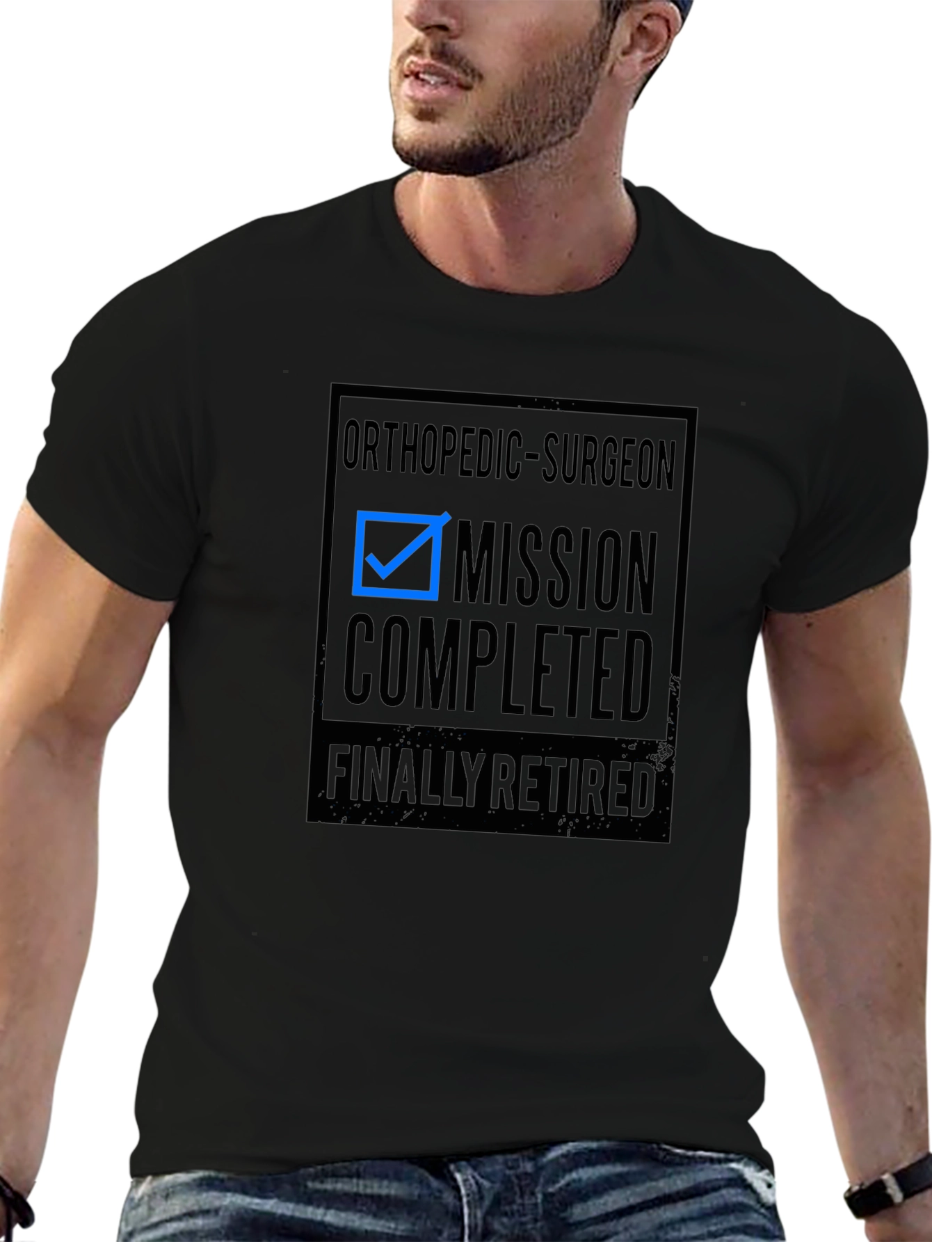 Orthopedic Surgeon Retirement T-Shirt: Mission Completed!