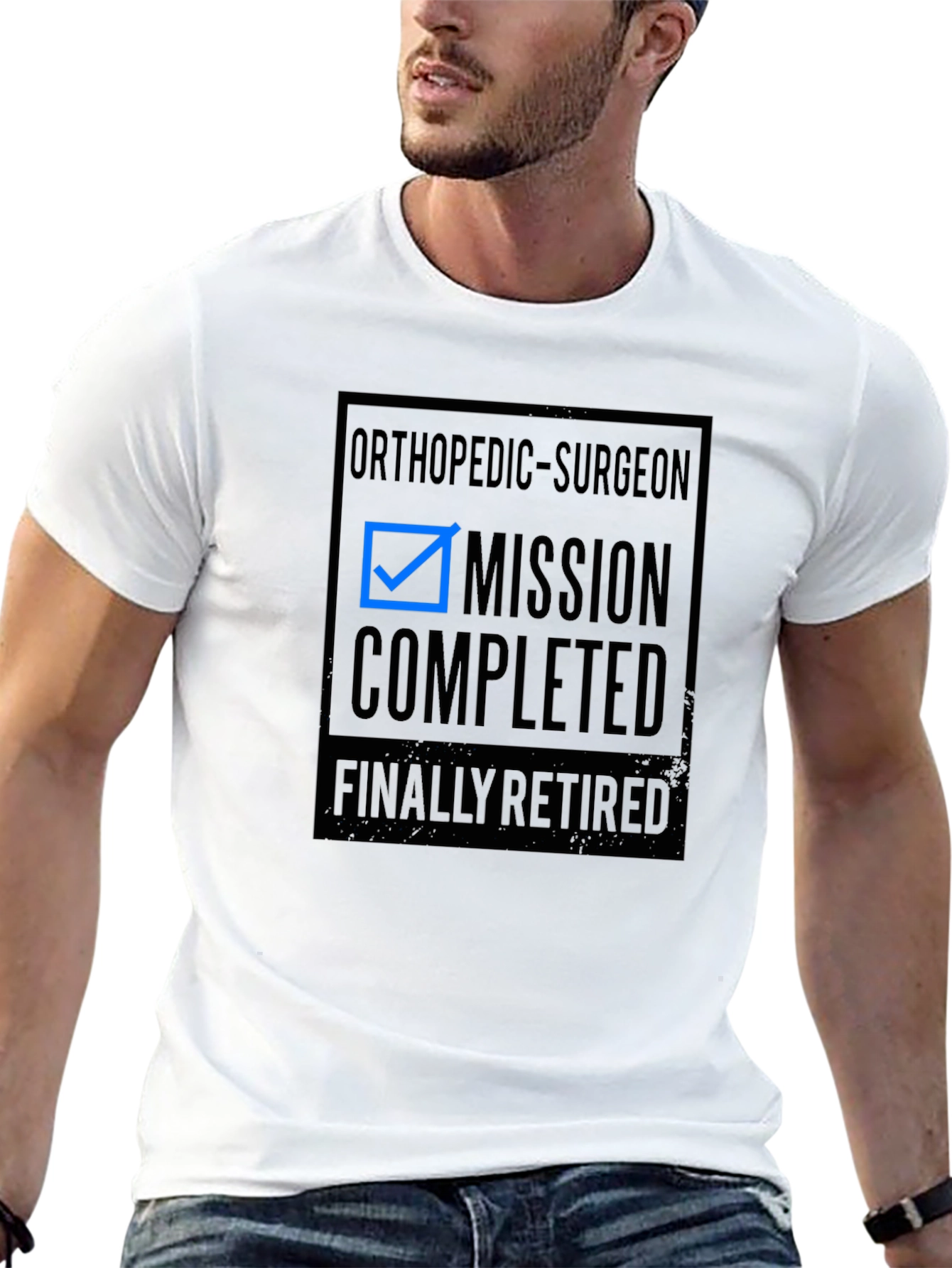 Orthopedic Surgeon Retirement T-Shirt: Mission Completed!