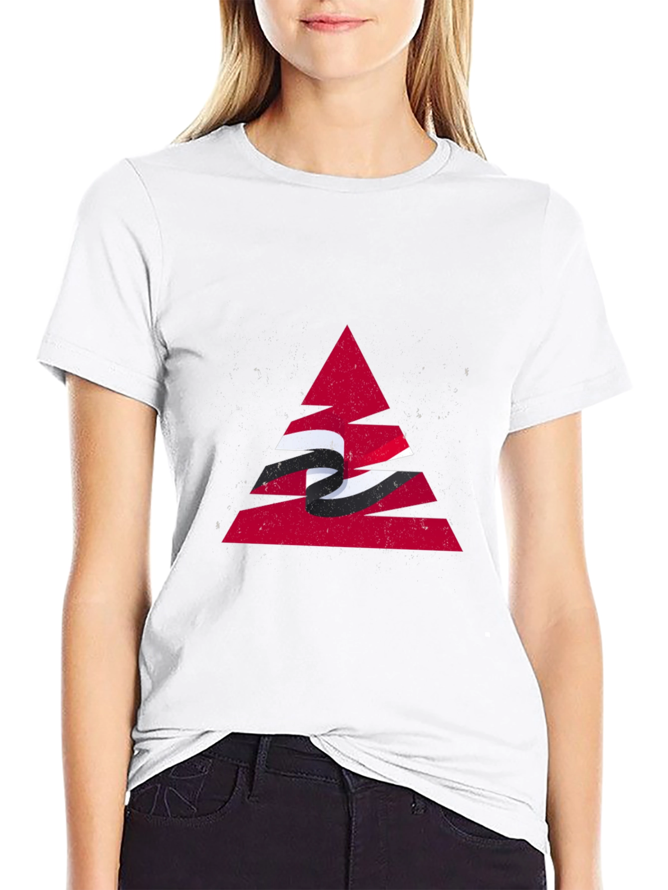 Trinidad & Tobago Flag Triangle T-Shirt