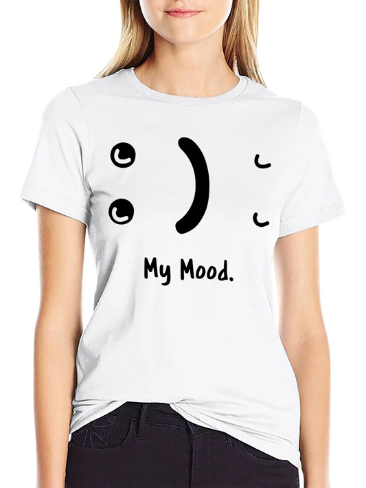 My Mood Black T-Shirt