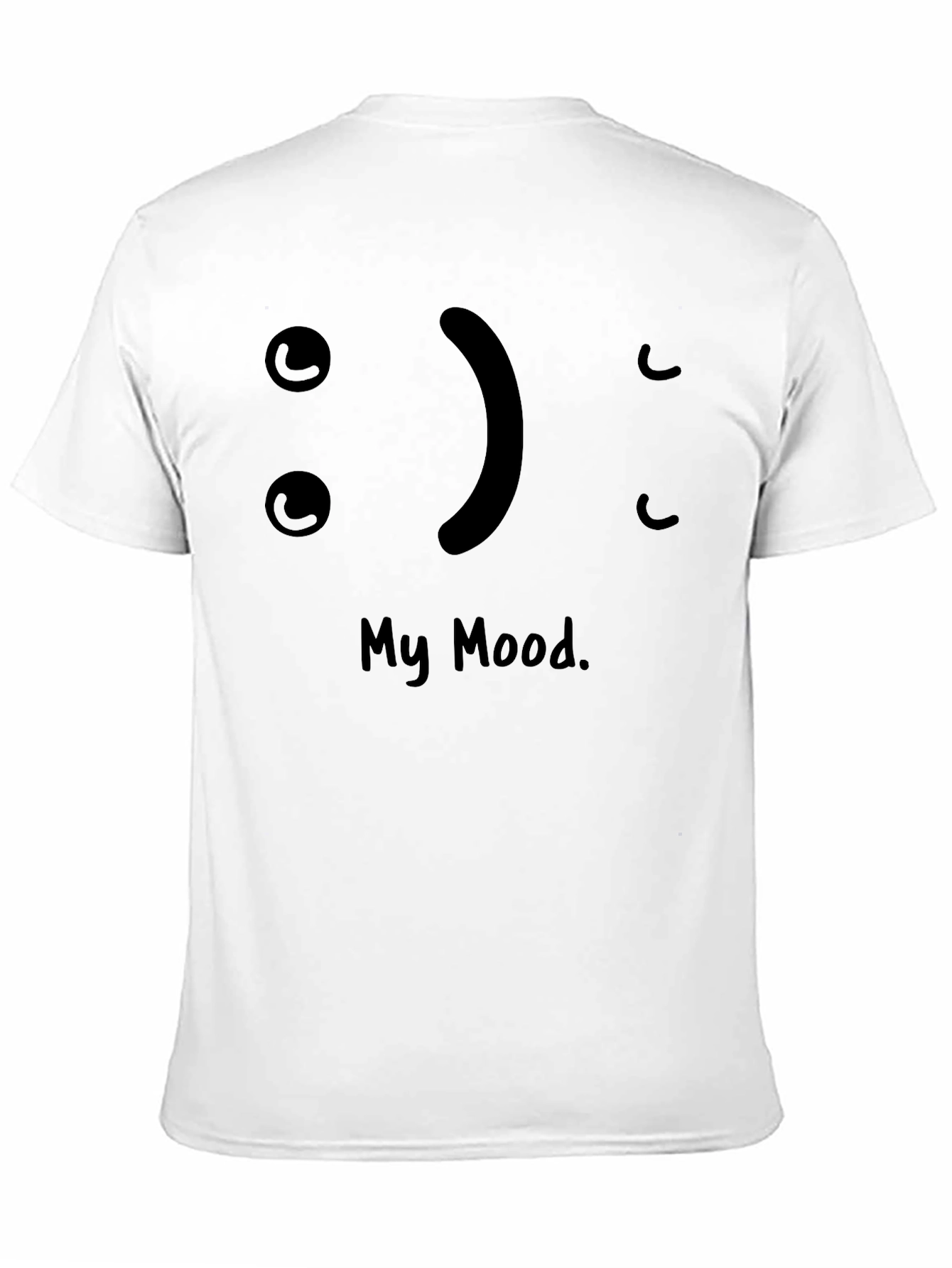 My Mood Black T-Shirt