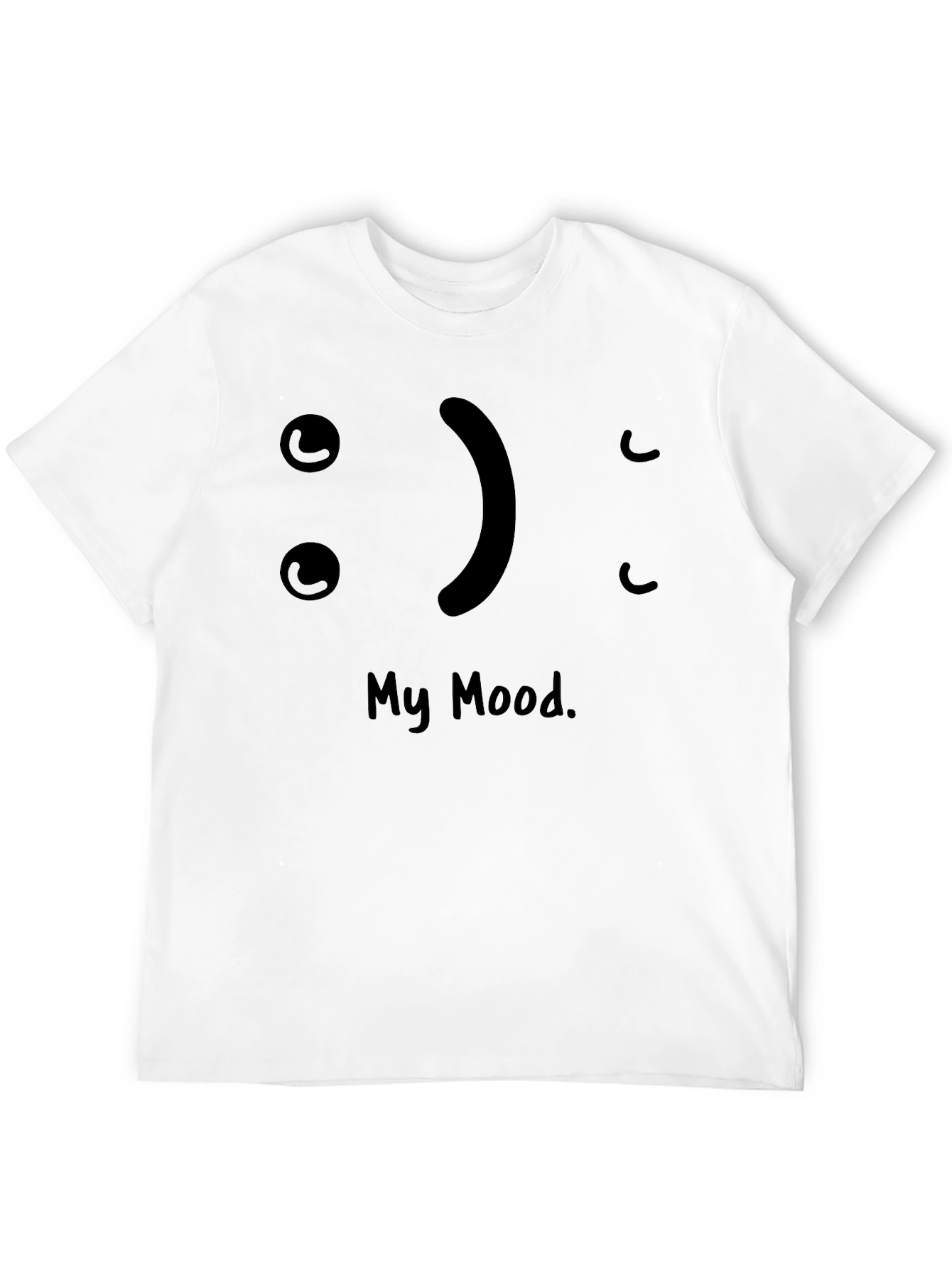 My Mood Black T-Shirt