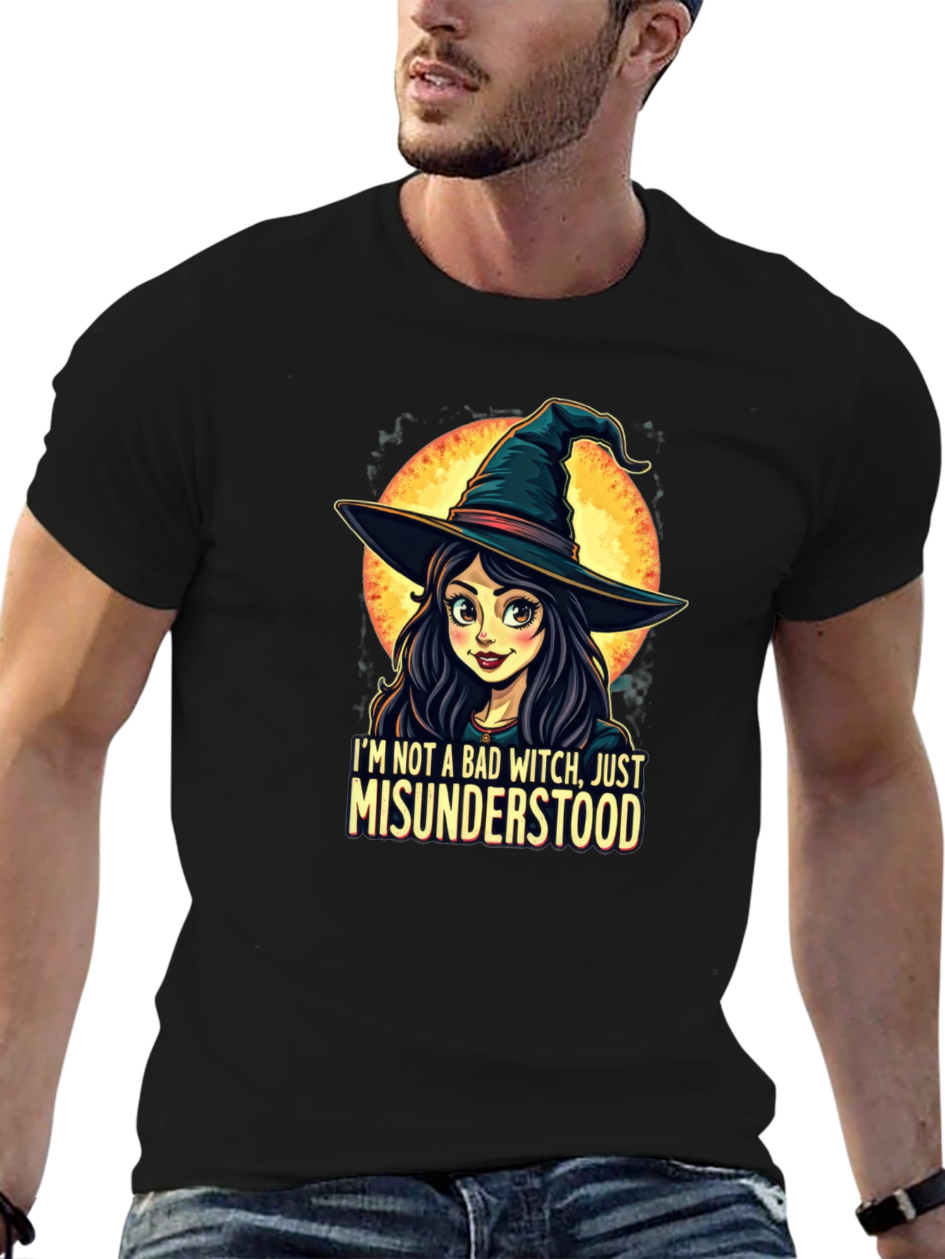 Witch Misunderstood Graphic T-Shirt