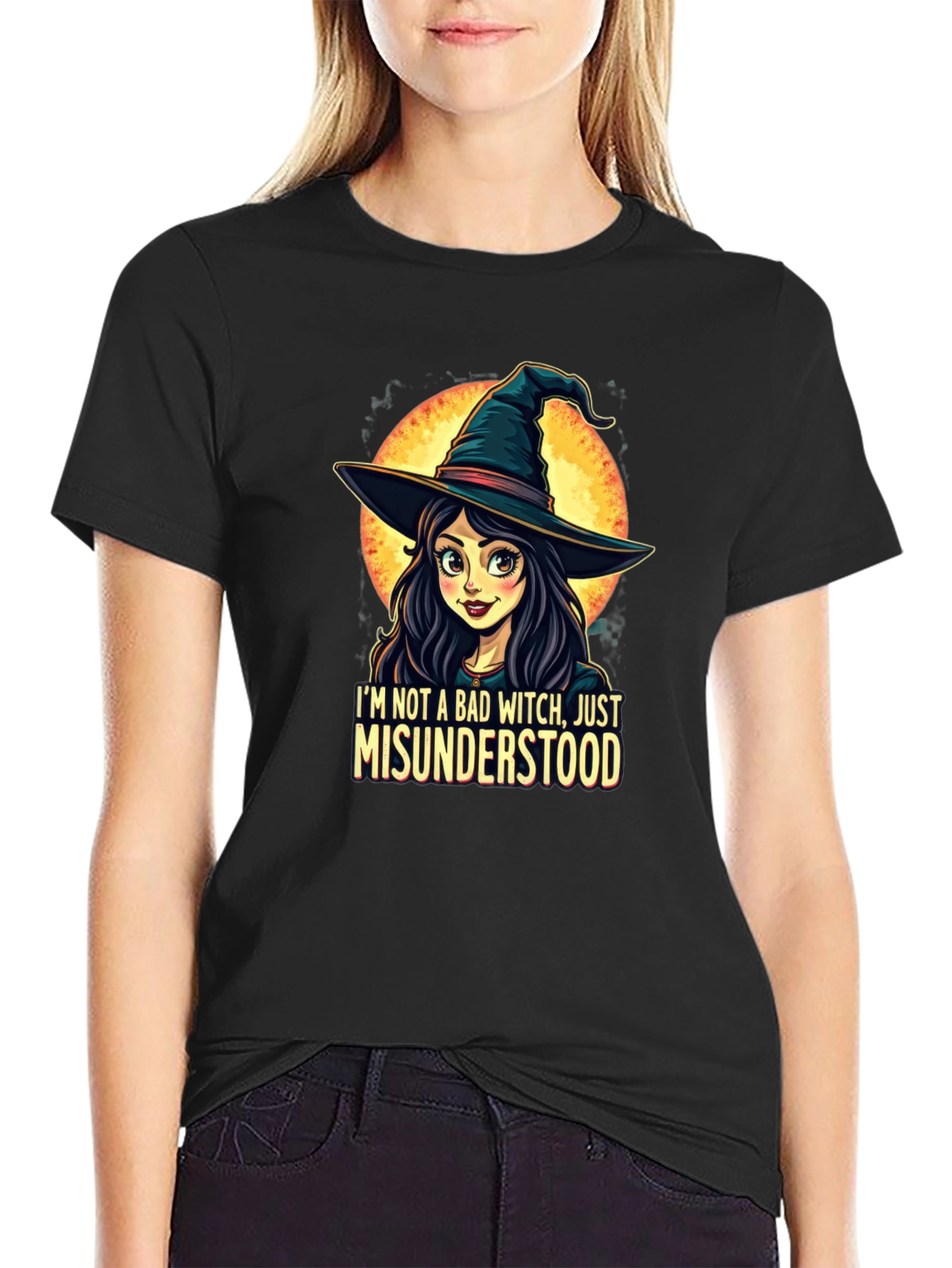 Witch Misunderstood Graphic T-Shirt